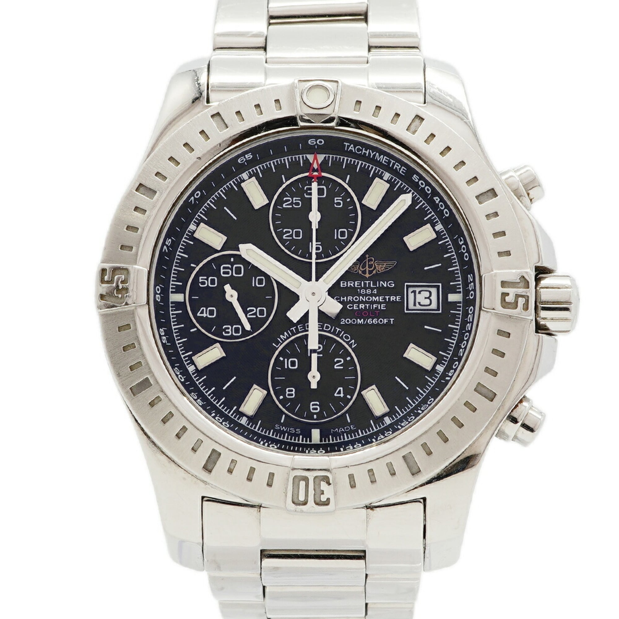 Breitling Colt Chrono Japan Limited Edition (500 pieces) A13388 Black Dial