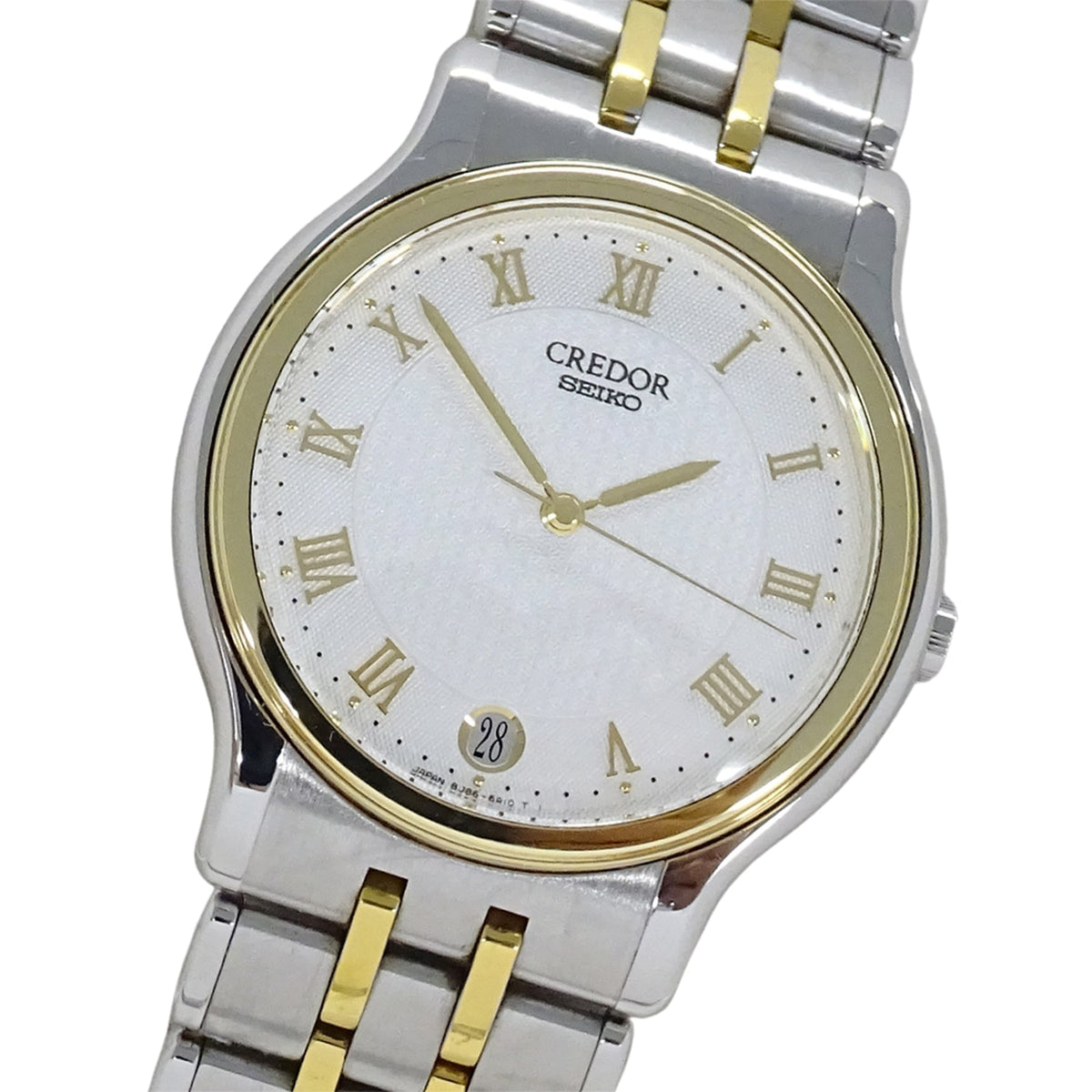 Seiko Credor 8J86-6A00 8J86-6A00 GCAZ004 Silver Dial 33mm Watch