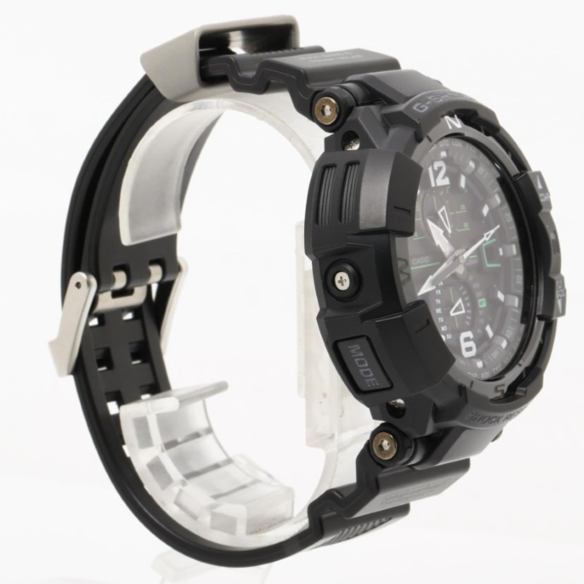 CASIO G-SHOCK MASTER OF G AIR GRAVITYMASTER GWA11001A3JF Zwart kunststof analoog herenhorloge