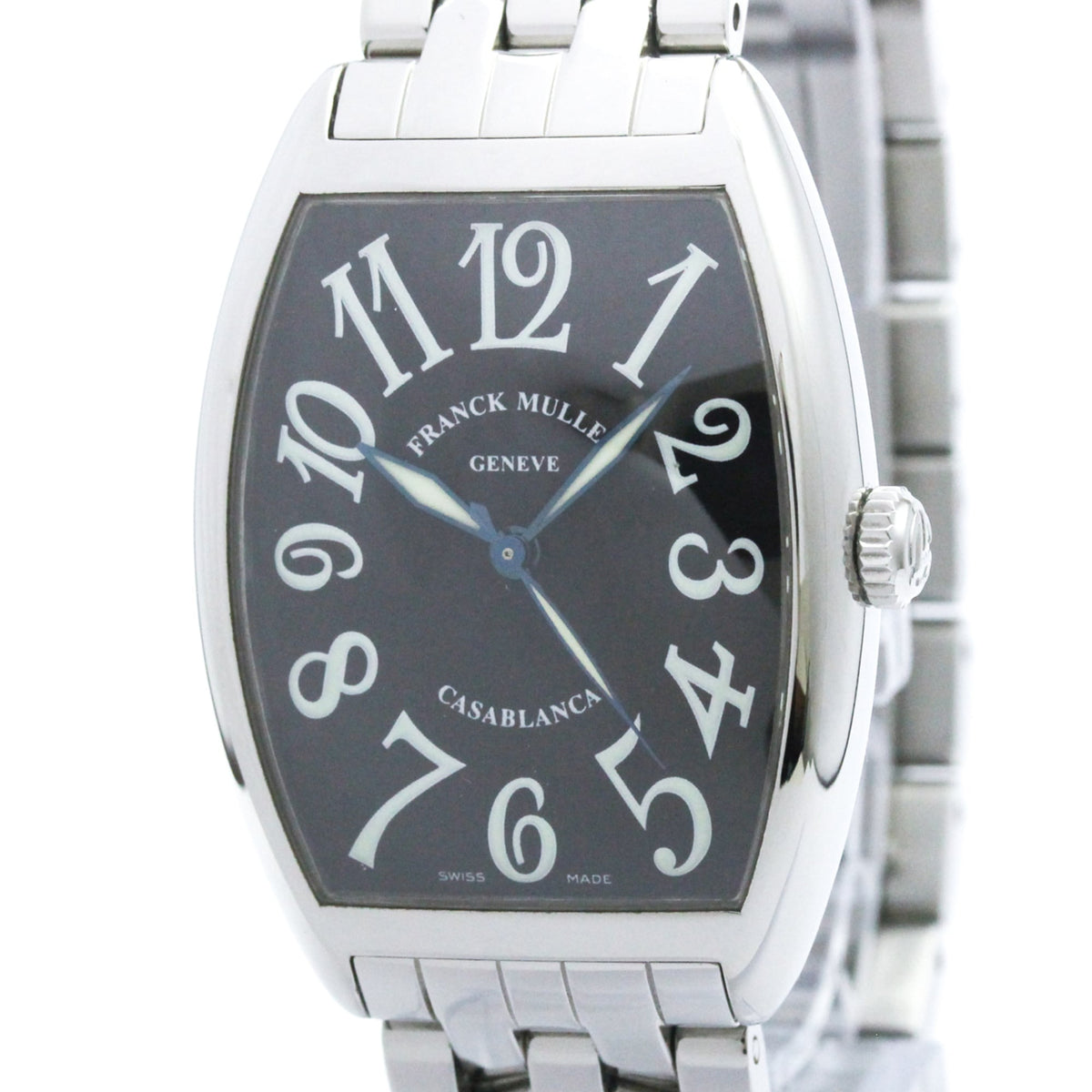 Franck Muller Casablanca 2852 horloge met zwarte wijzerplaat, 31 mm