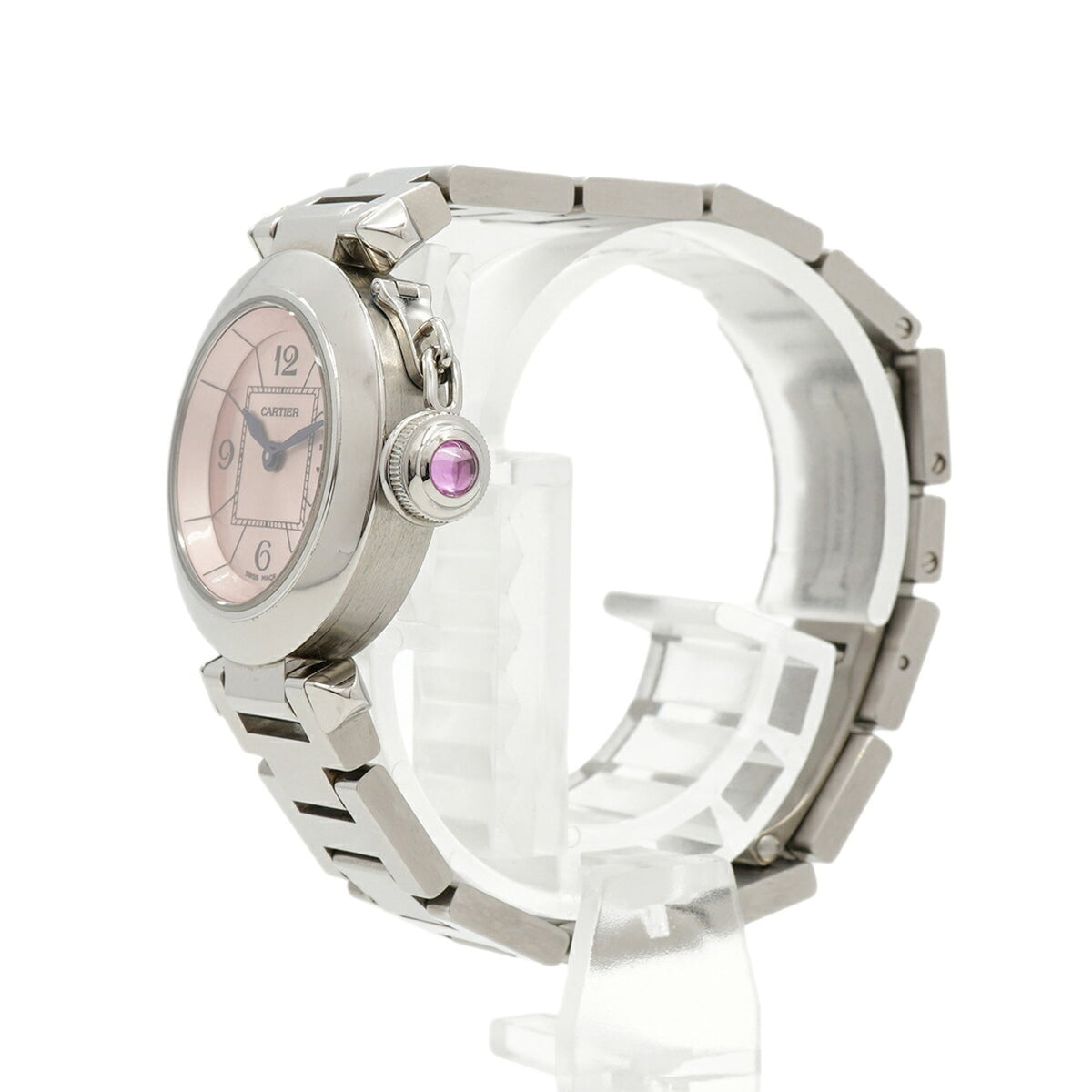 Cartier Miss Pasha W3140008 Pink Dial 26mm Watch
