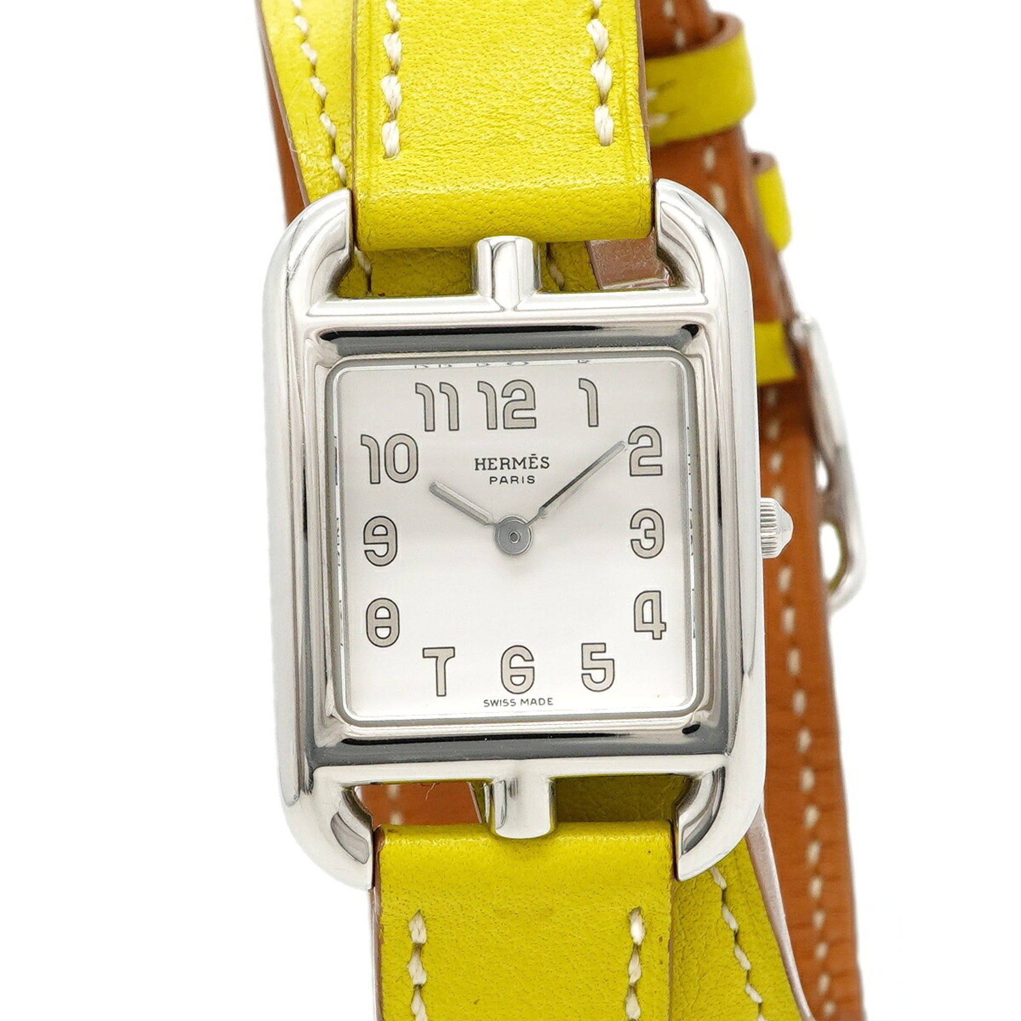 Hermes Cape Cod Double Tour CC1.210 Silver Dial Wo