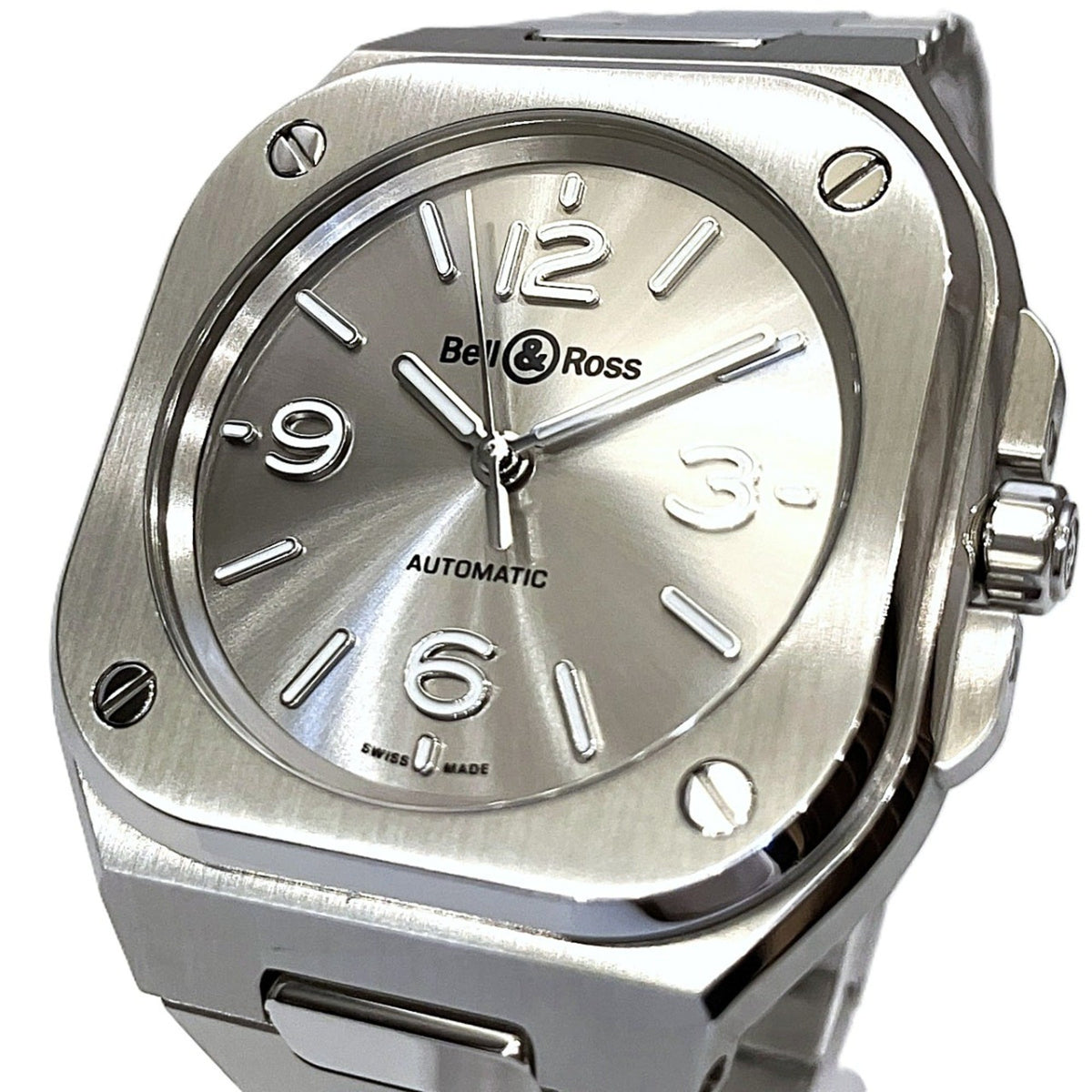 Bell & Ross BR05 BR05 Silber Zifferblatt 33 mm Uhr