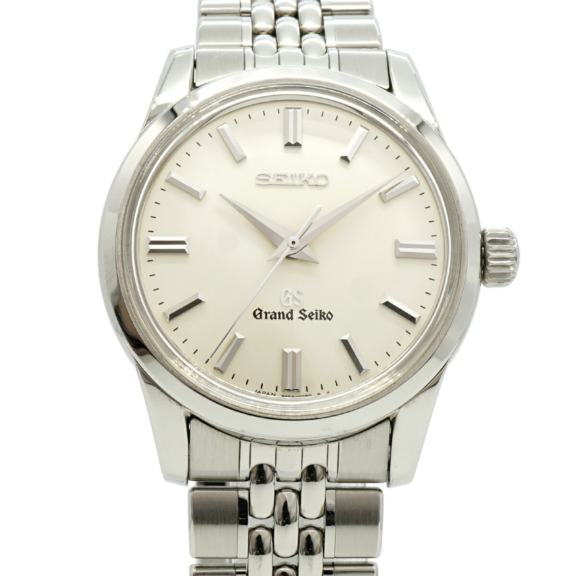 Montre Grand Seiko Seiko Grand SBGW031/9S64-00A0, cadran argenté, 37 mm