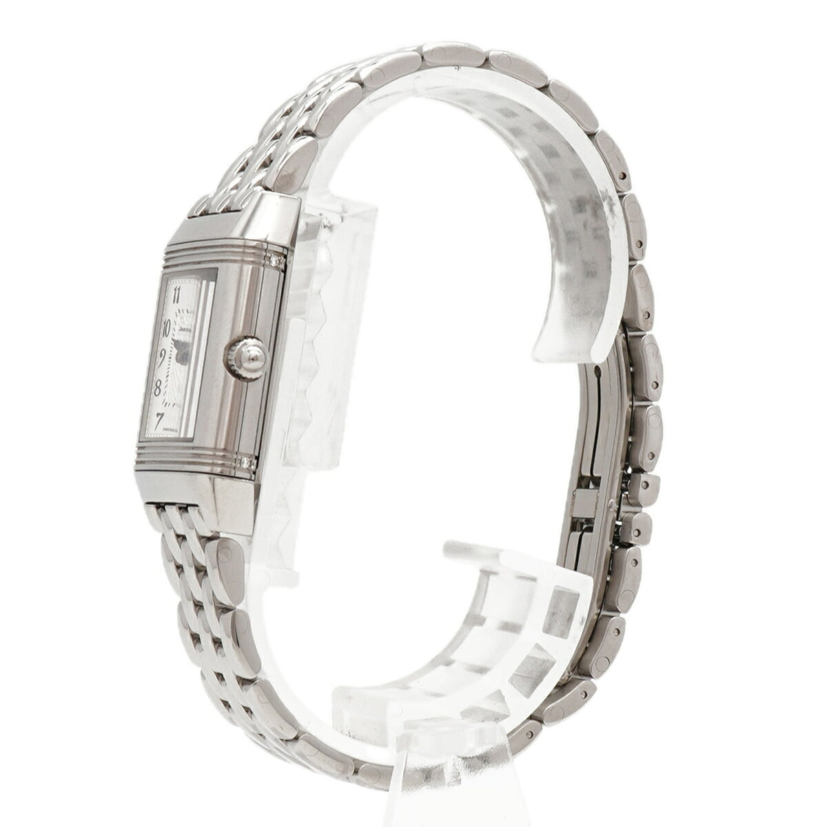 Jaeger LeCoultre Jaeger-LeCoultre Reverso Duetto 266.8.44 Silver Dial 20mm Watch