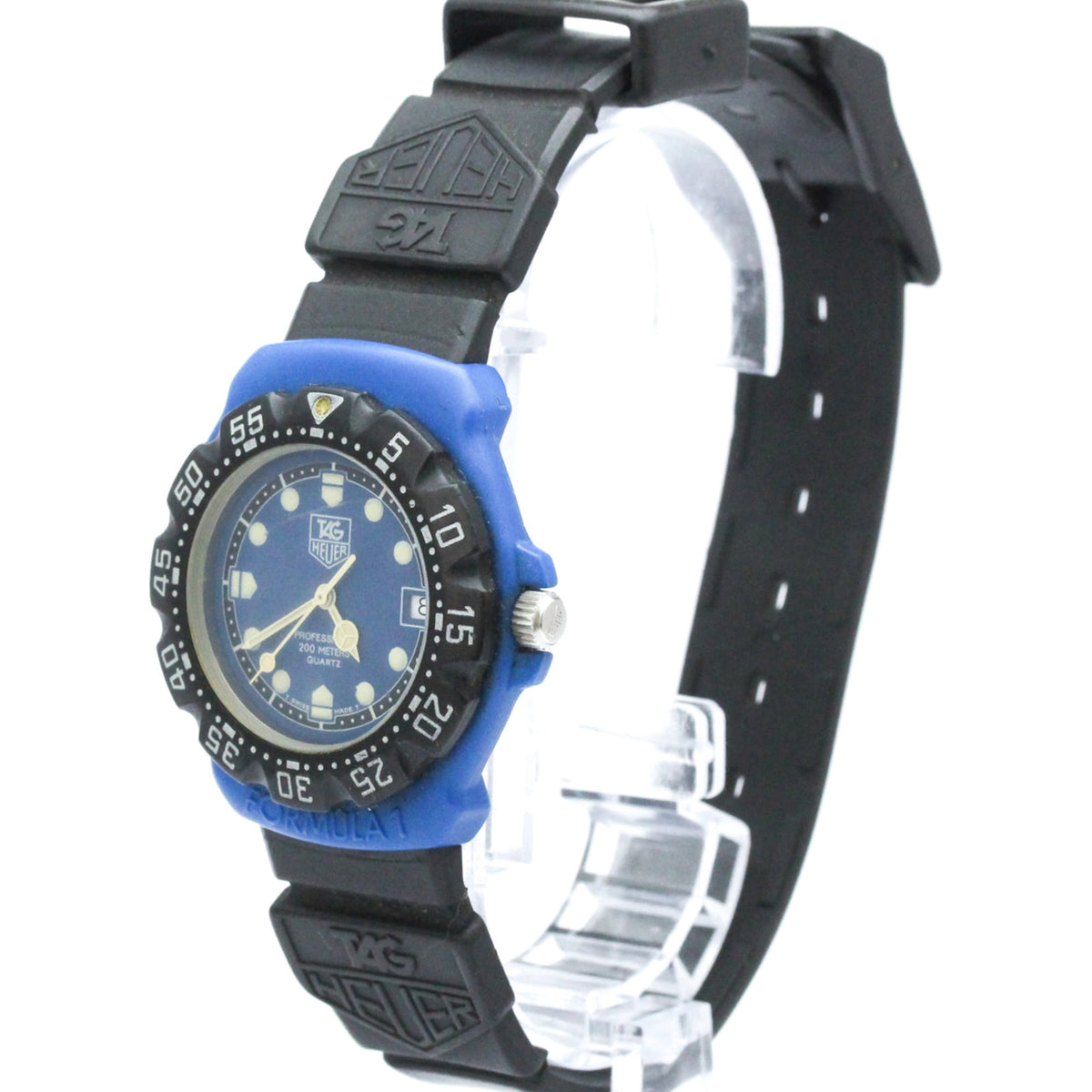 TAG Heuer Formula 1 381.513 Horloge met blauwe wijzerplaat, 34 mm