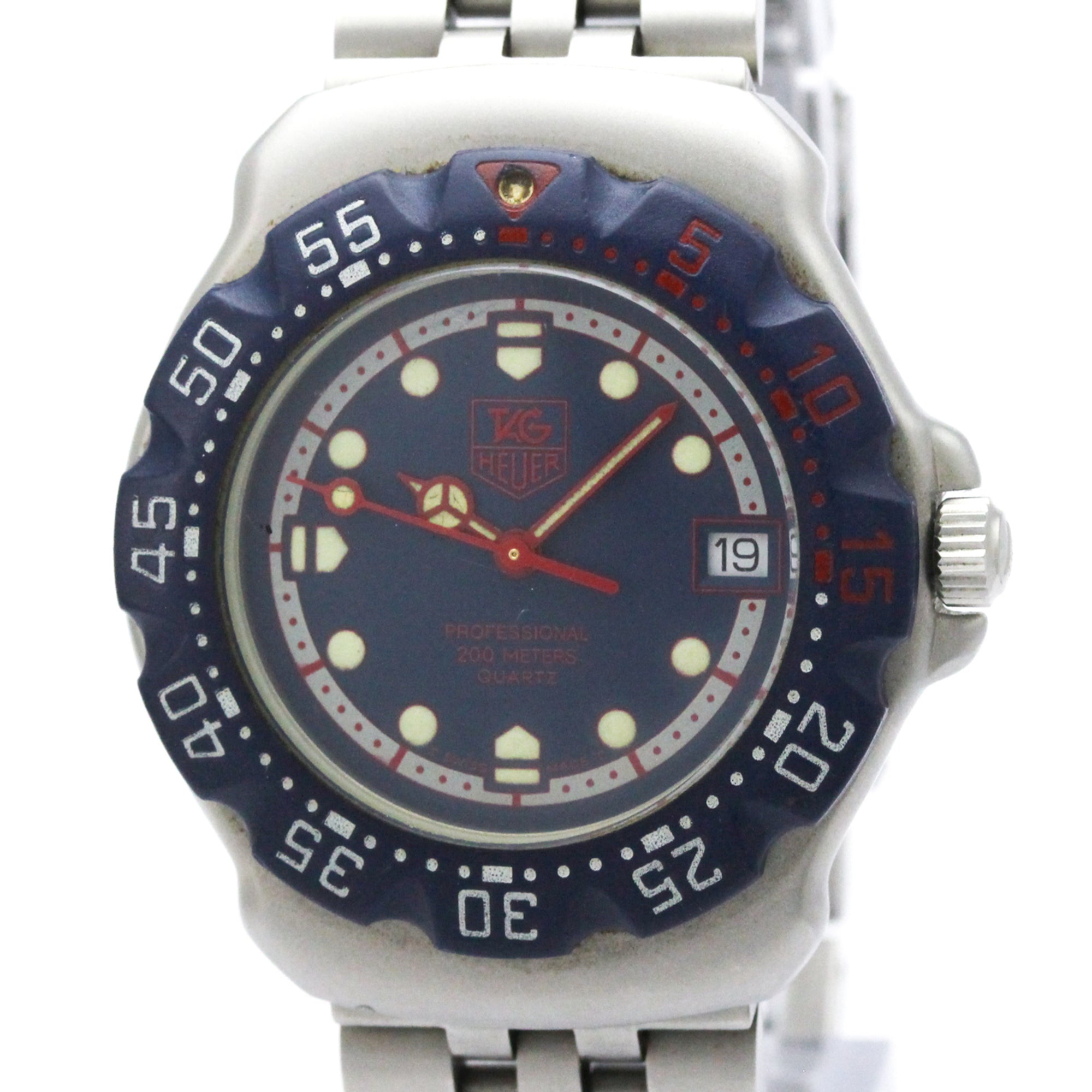 TAG Heuer Formula 1 370.513 Blue Dial 35mm Watch