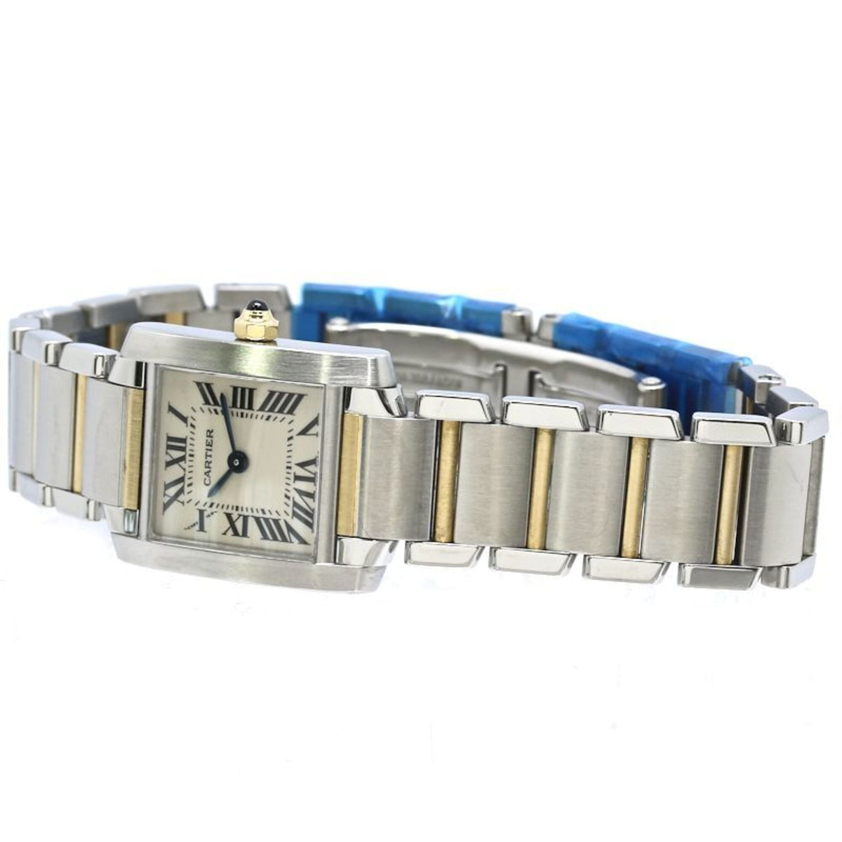 Montre Cartier Tank Française SM W51007Q4 Ivoire cadran 20 mm