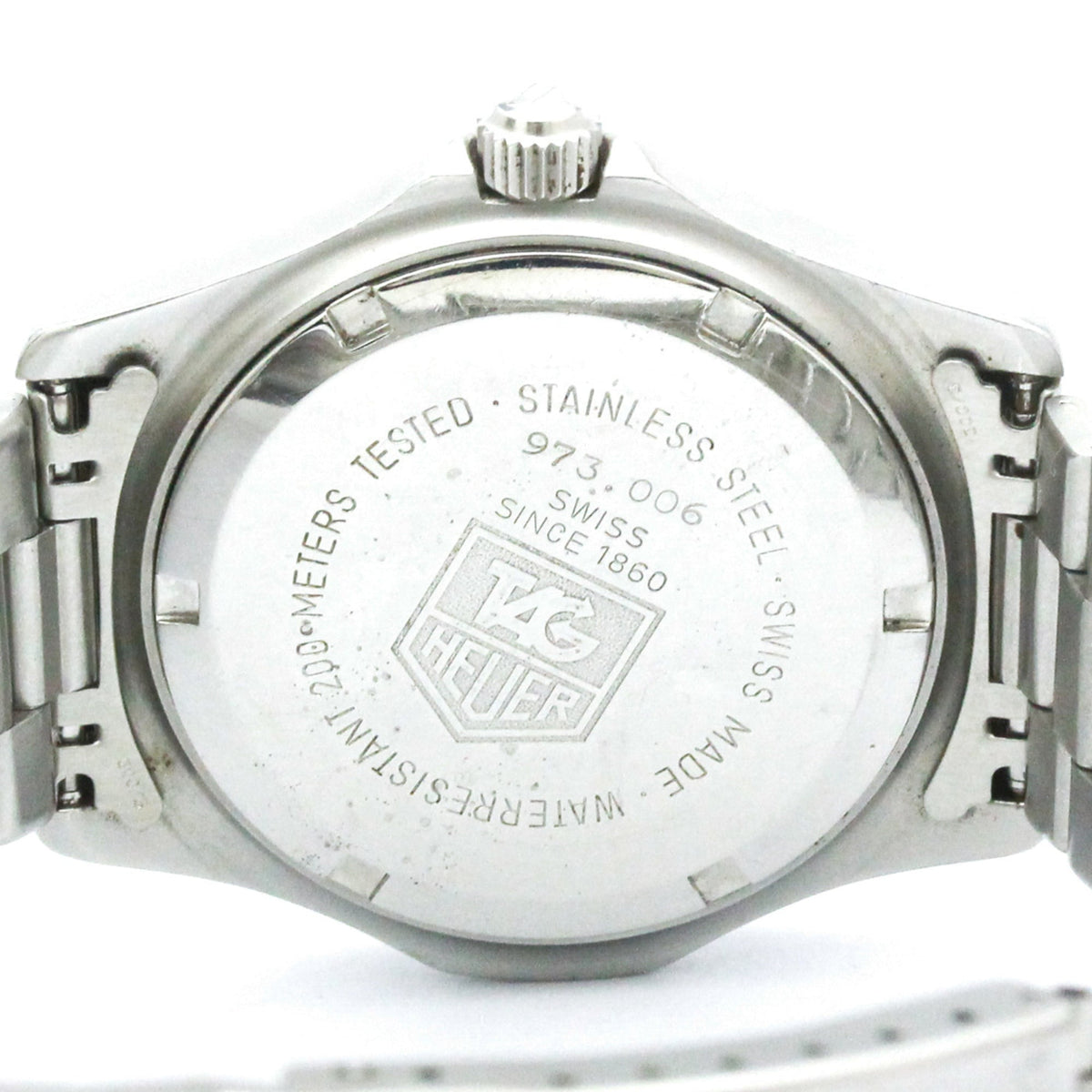 TAG Heuer Professional 973.006 Black Dial 36mm Watch