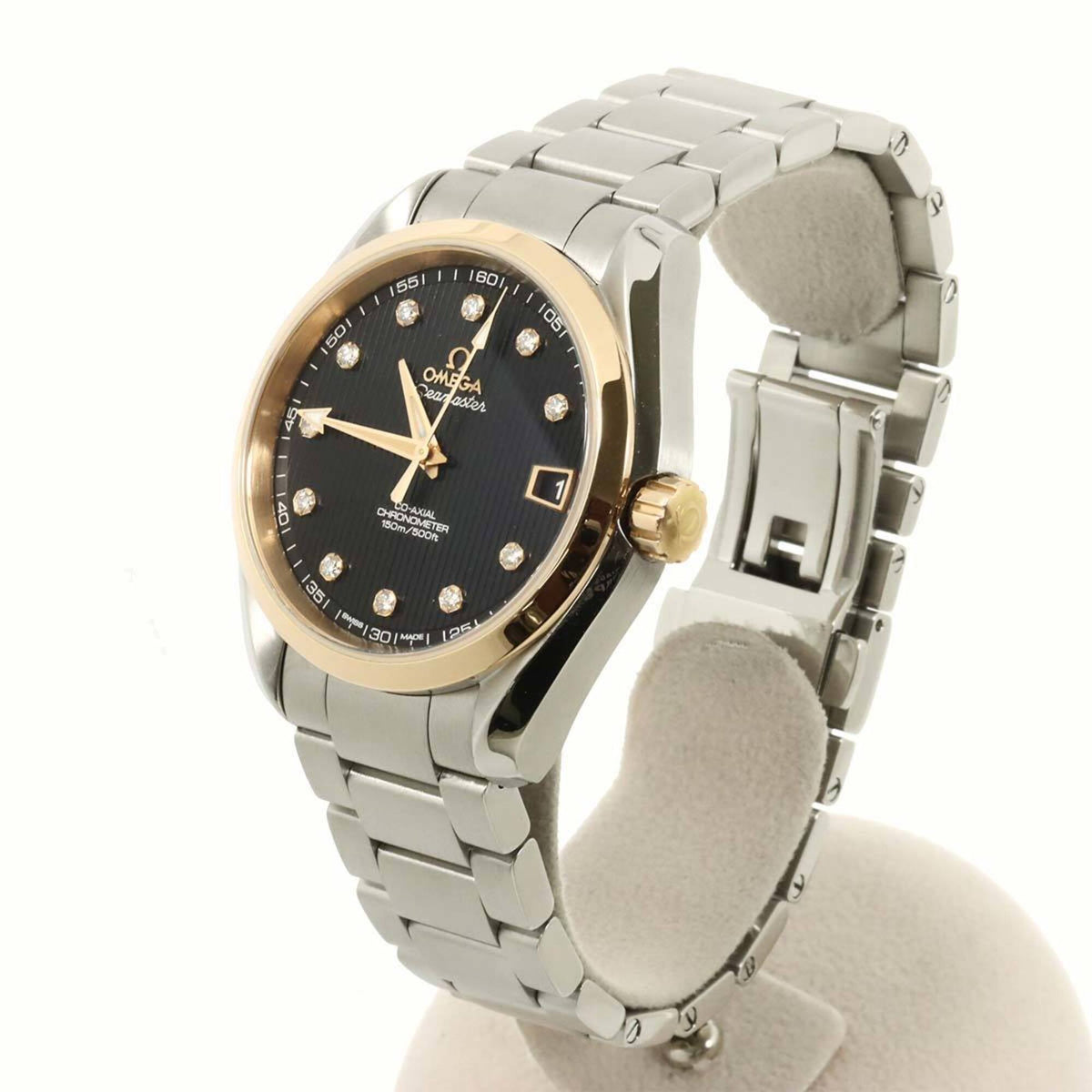 Omega Seamaster Aqua Terra 231 20 39 21 51 003 Schwarz Zifferblatt 39mm Uhr