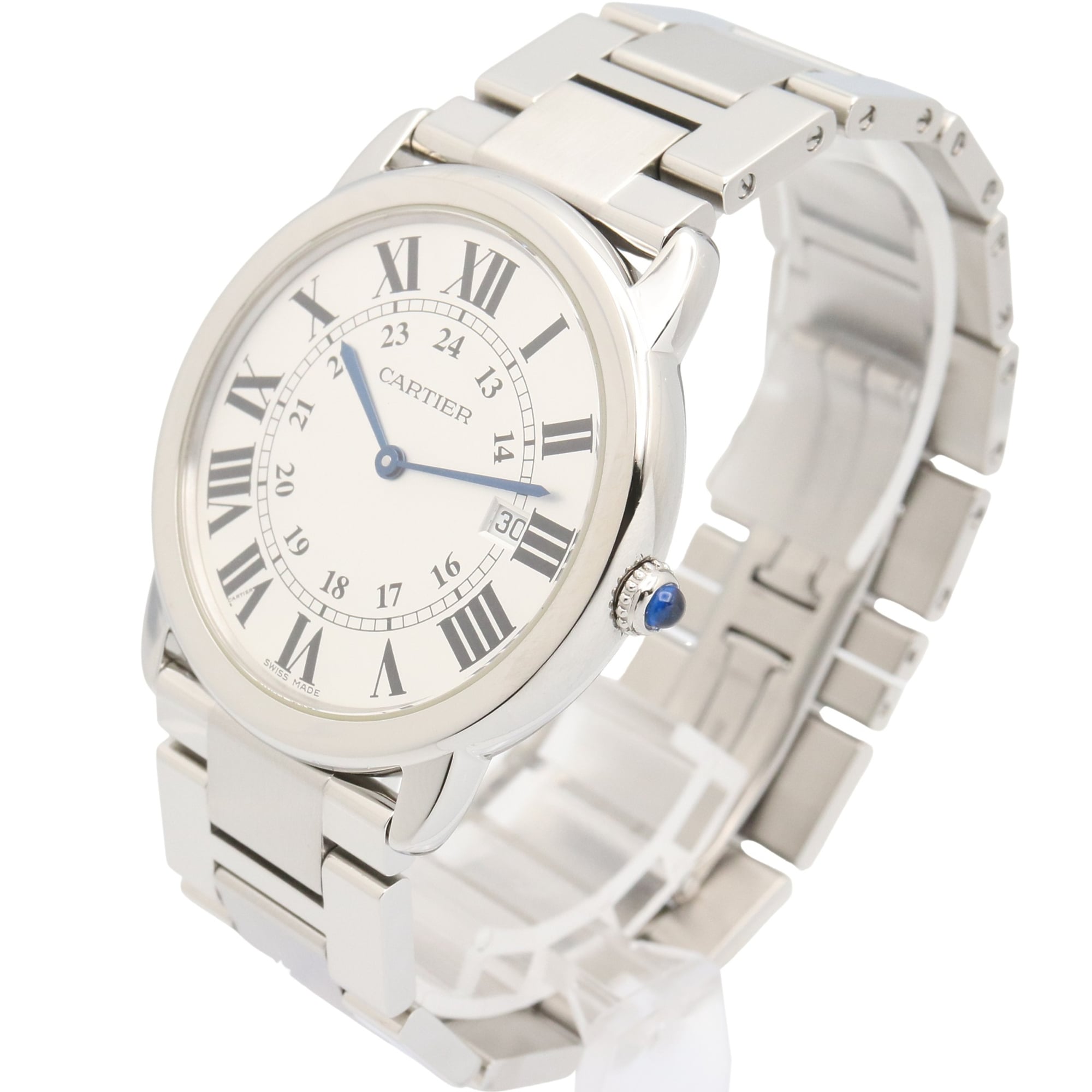 Cartier Ronde W6701005 Silver Dial Stainless steel 35mm Watch
