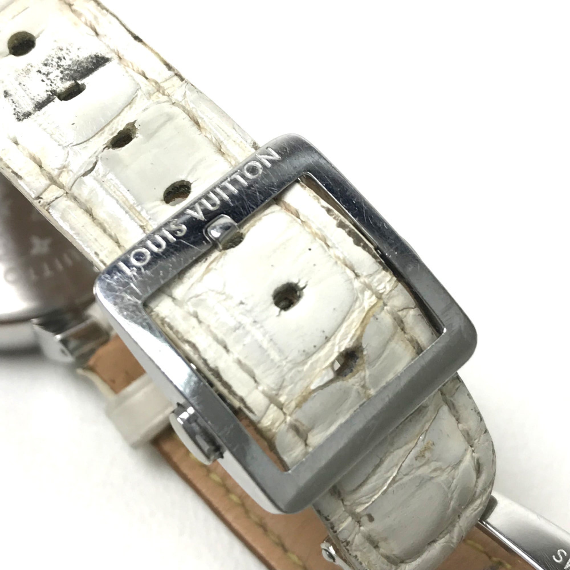 Montre-bracelet Louis Vuitton Q132C Tambour, argentée