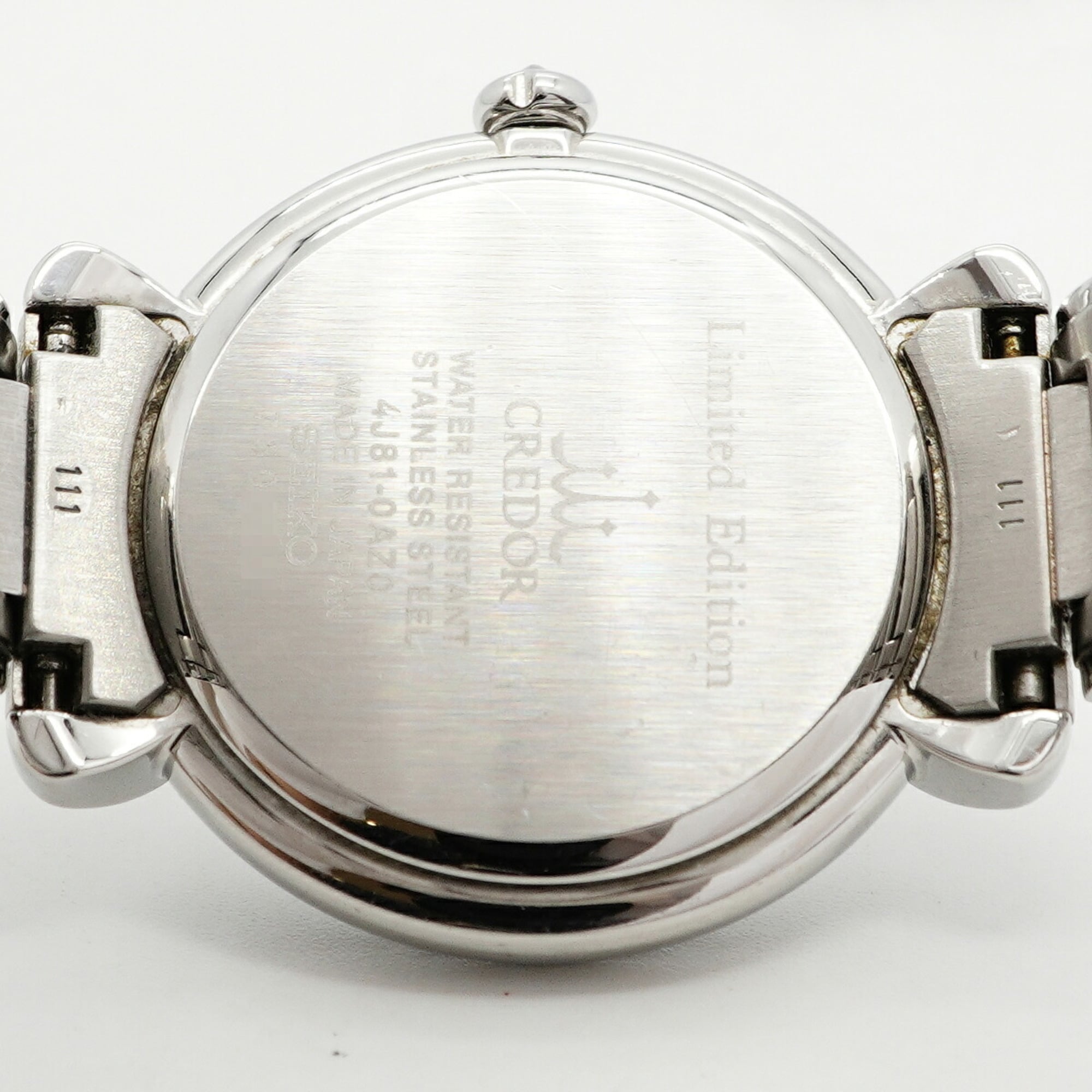Seiko Credor Linealux Limited Edition (150 pieces worldwide) GSAS933 4J81-0AZ0 Silver Dial Wo
