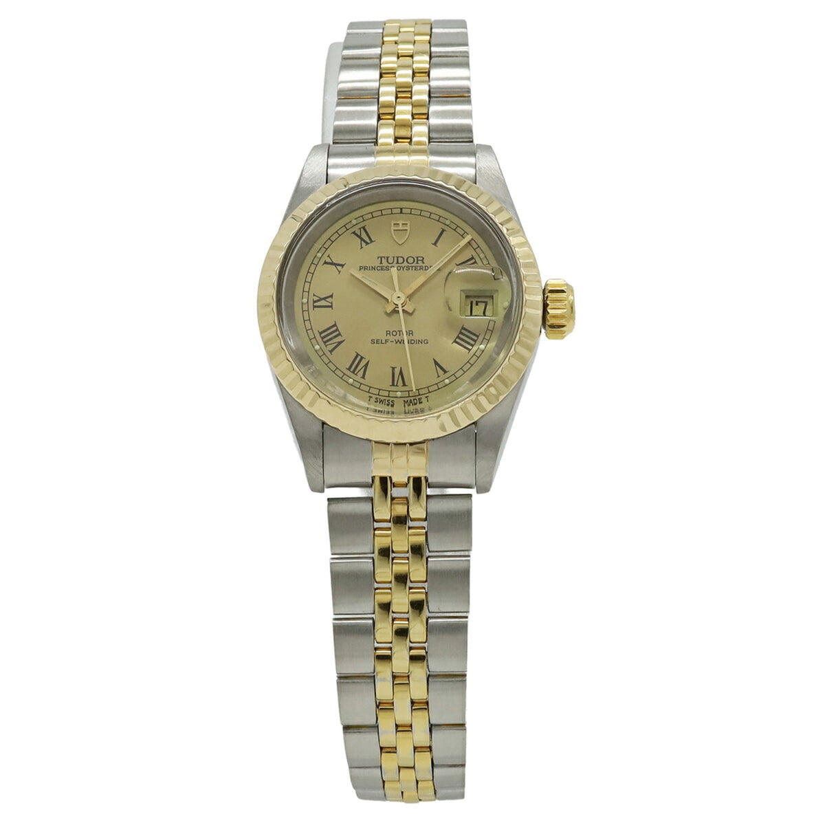 Tudor Princess Oysterdate Champagne Dial 25mm Watch