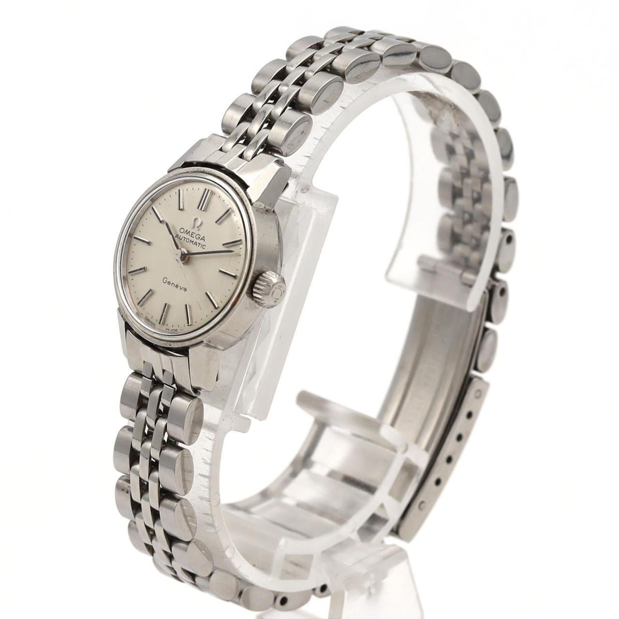 Omega Geneve Cal.671 565002 Silver Dial 21mm Watch
