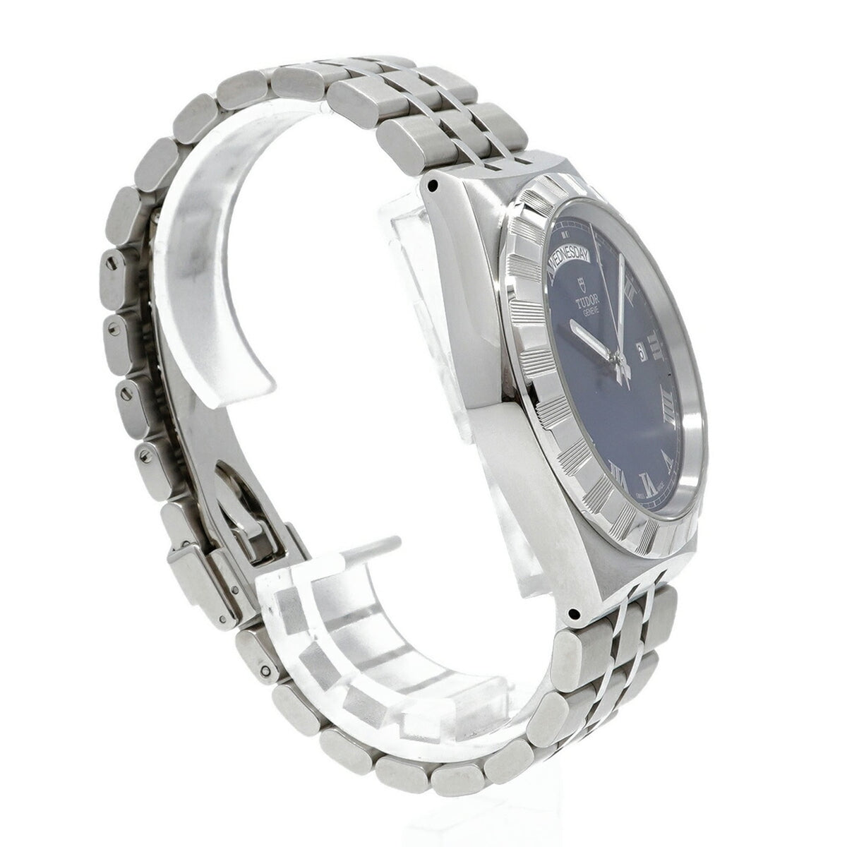Tudor Royal Day-Date 28600 mit blauem Zifferblatt 40mm Uhr