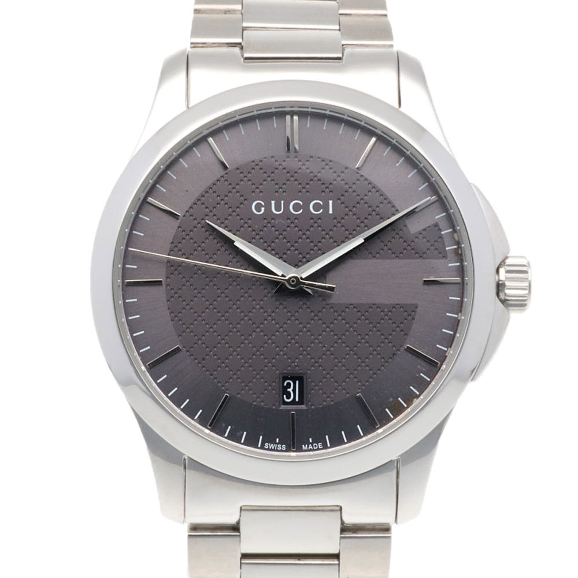 Gucci G-Timeless 126.4 Black Dial 39mm Watch