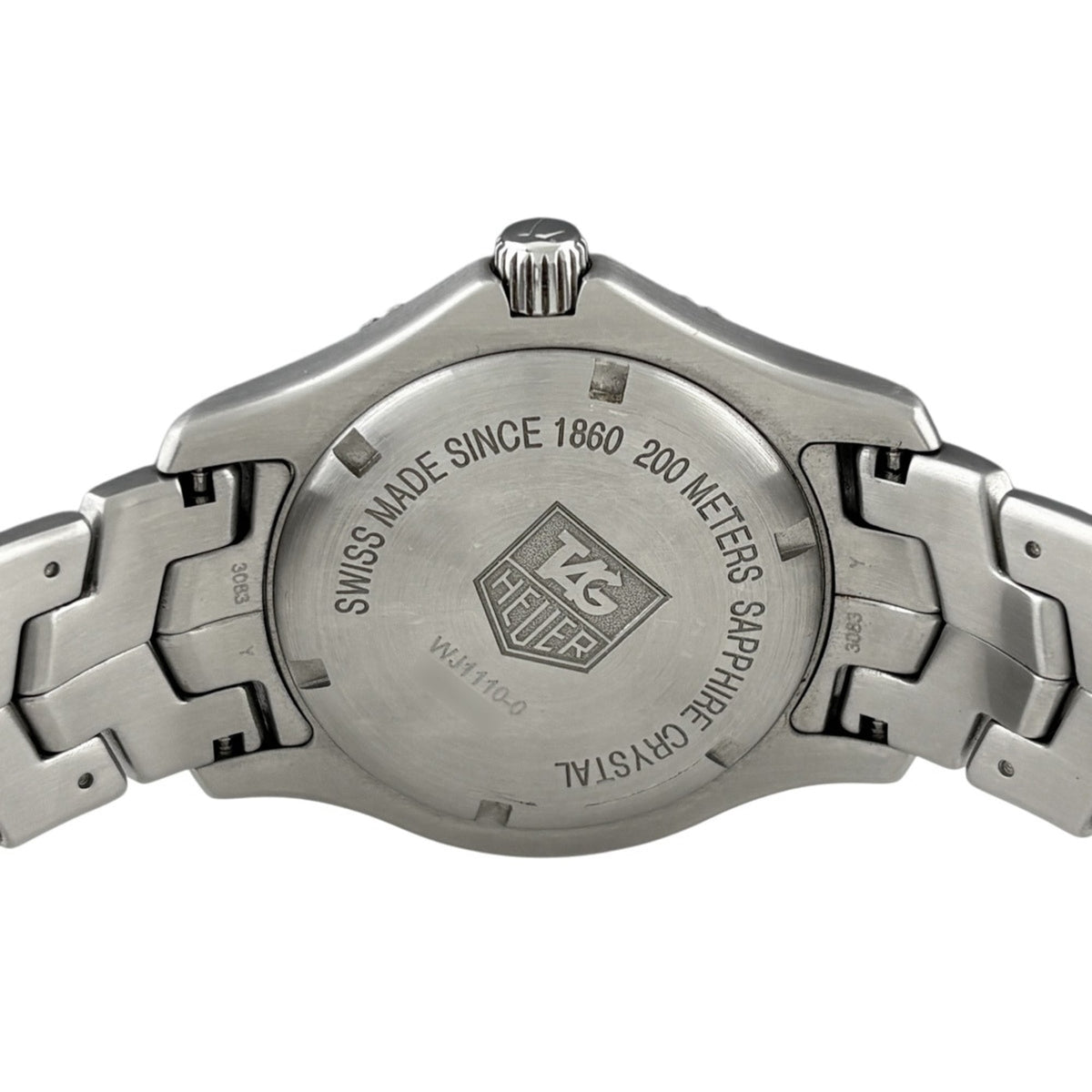 TAG Heuer LINK wj1110-0 Schwarz Zifferblatt 38 mm Uhr