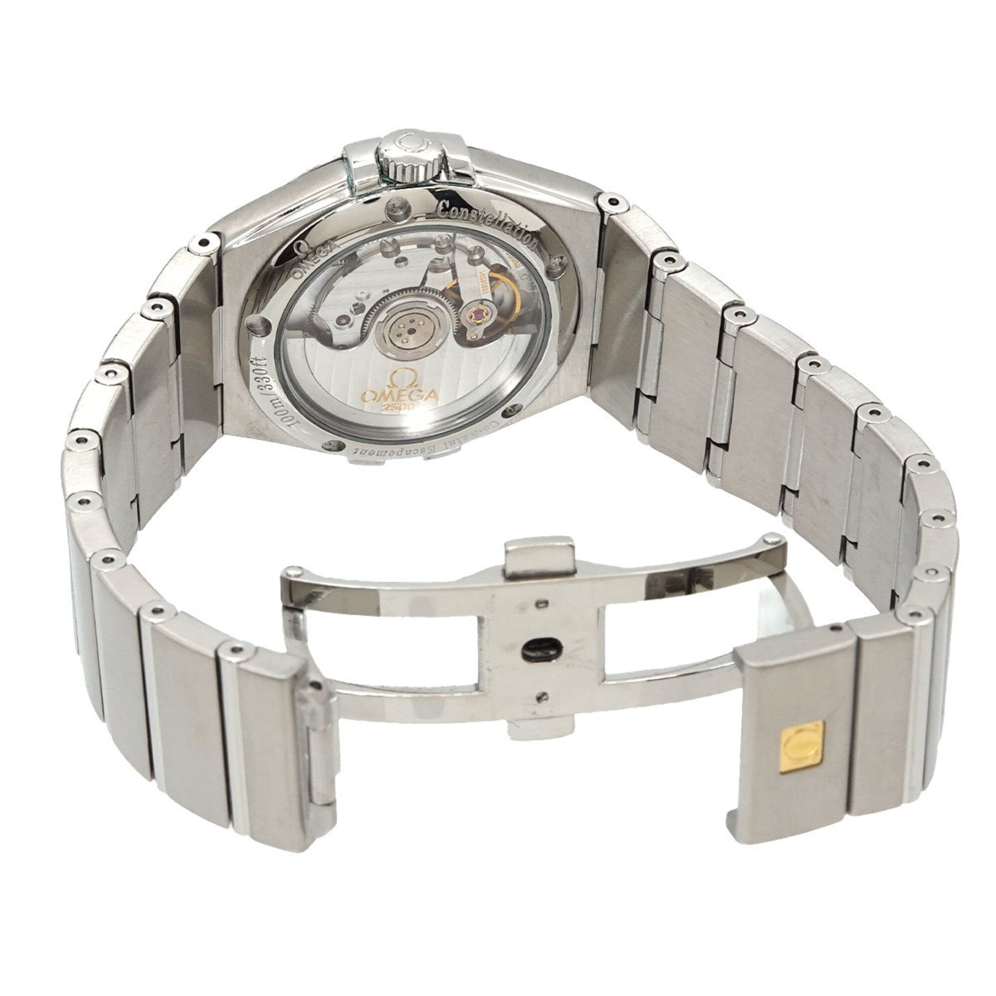 Omega Constellation 123 10 35 20 02 001 Men's Watch Date Silver Automatic Self-winding