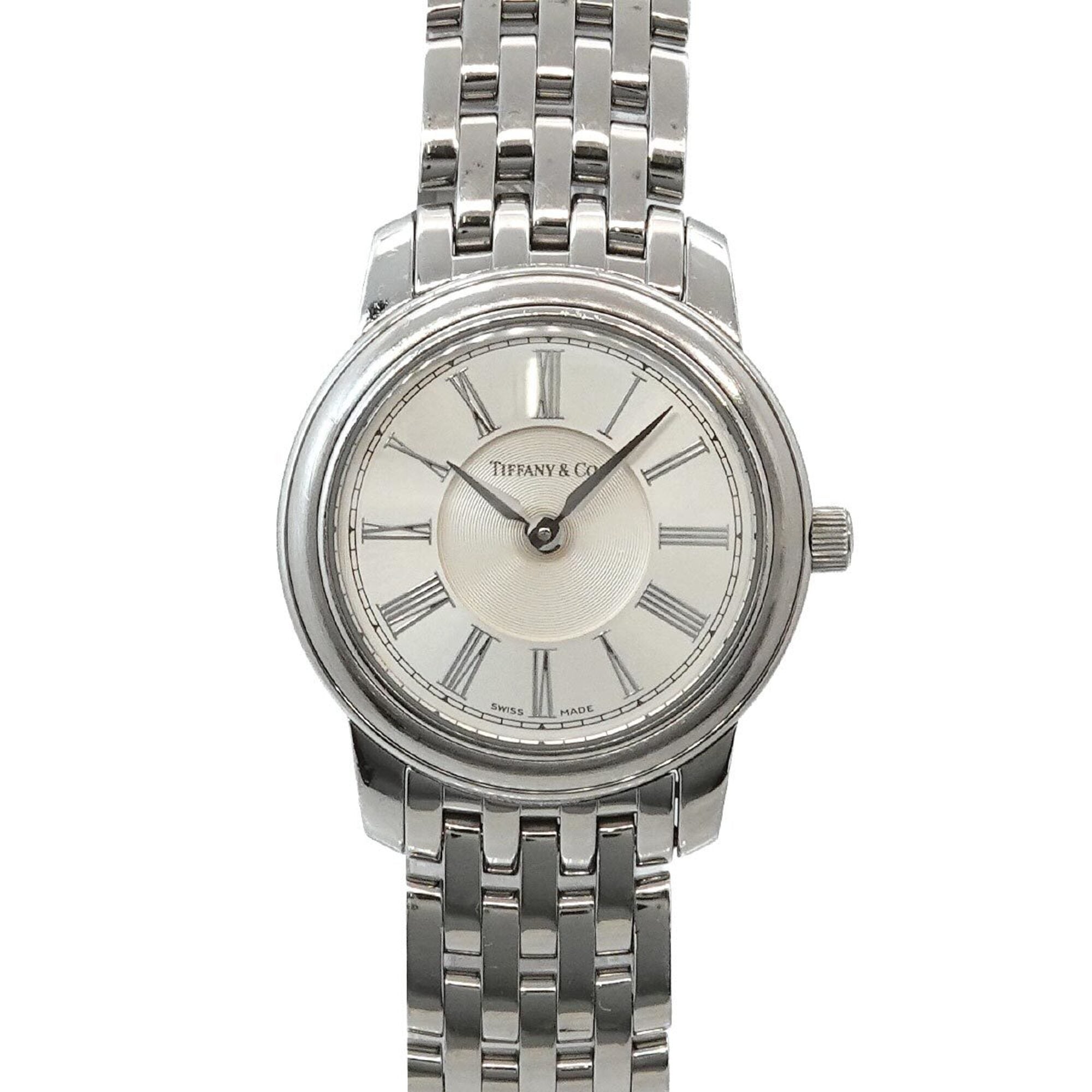 Tiffany & Co. Mark Round Ladies' Watch, Silver, Quartz.