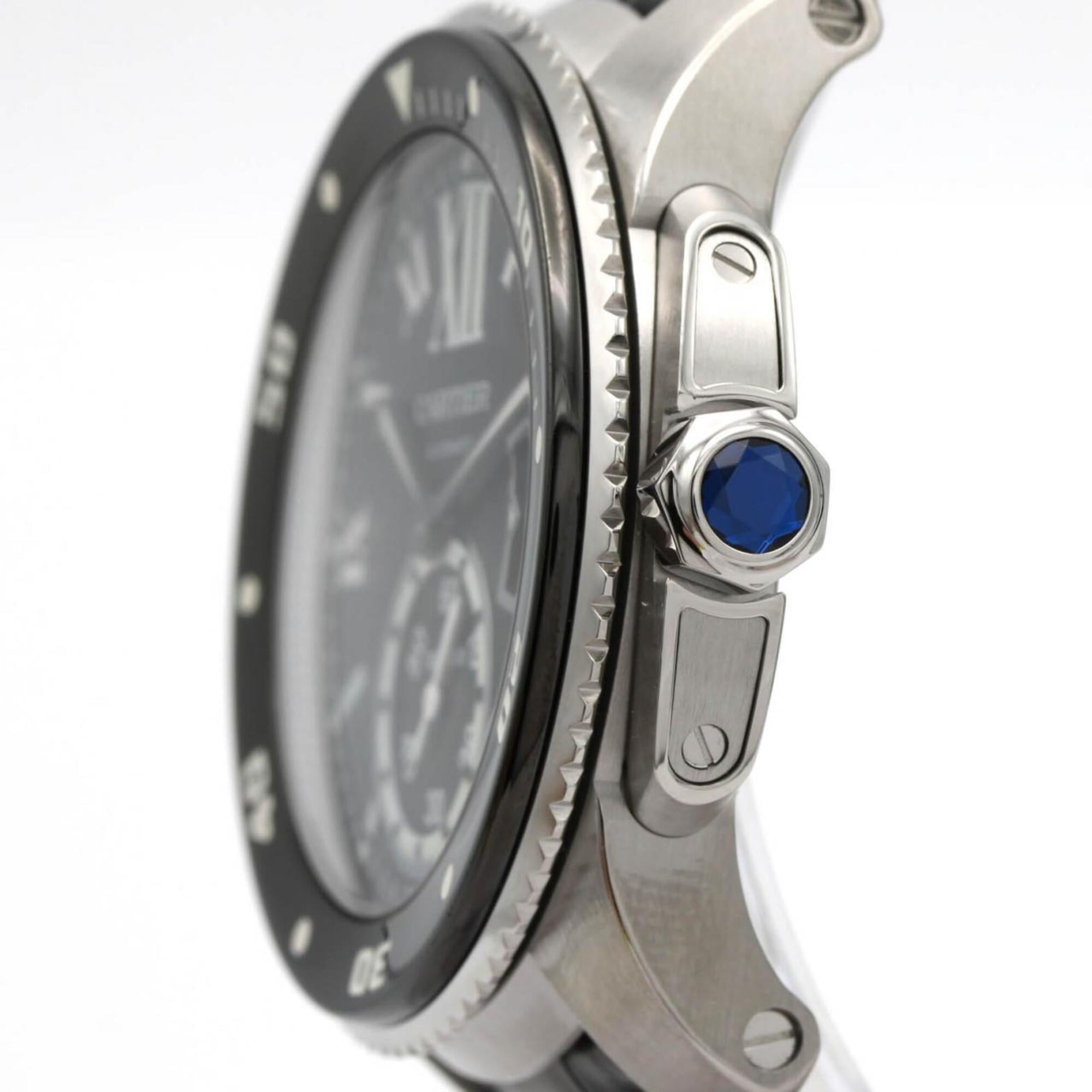 Cartier Calibre de Diver W7100056 Black Dial 42mm Watch