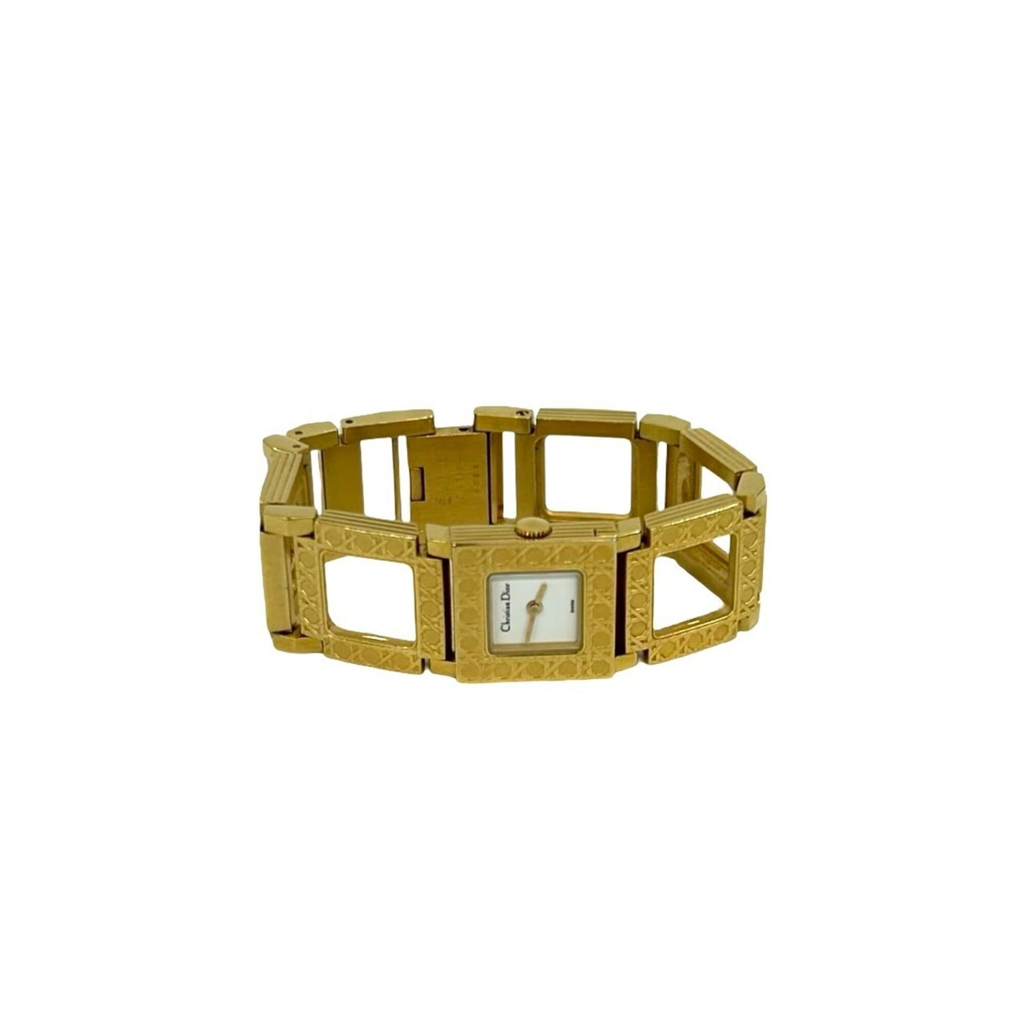 Christian Dior La Parisienne GP Quartz Wristwatch Gold 38450