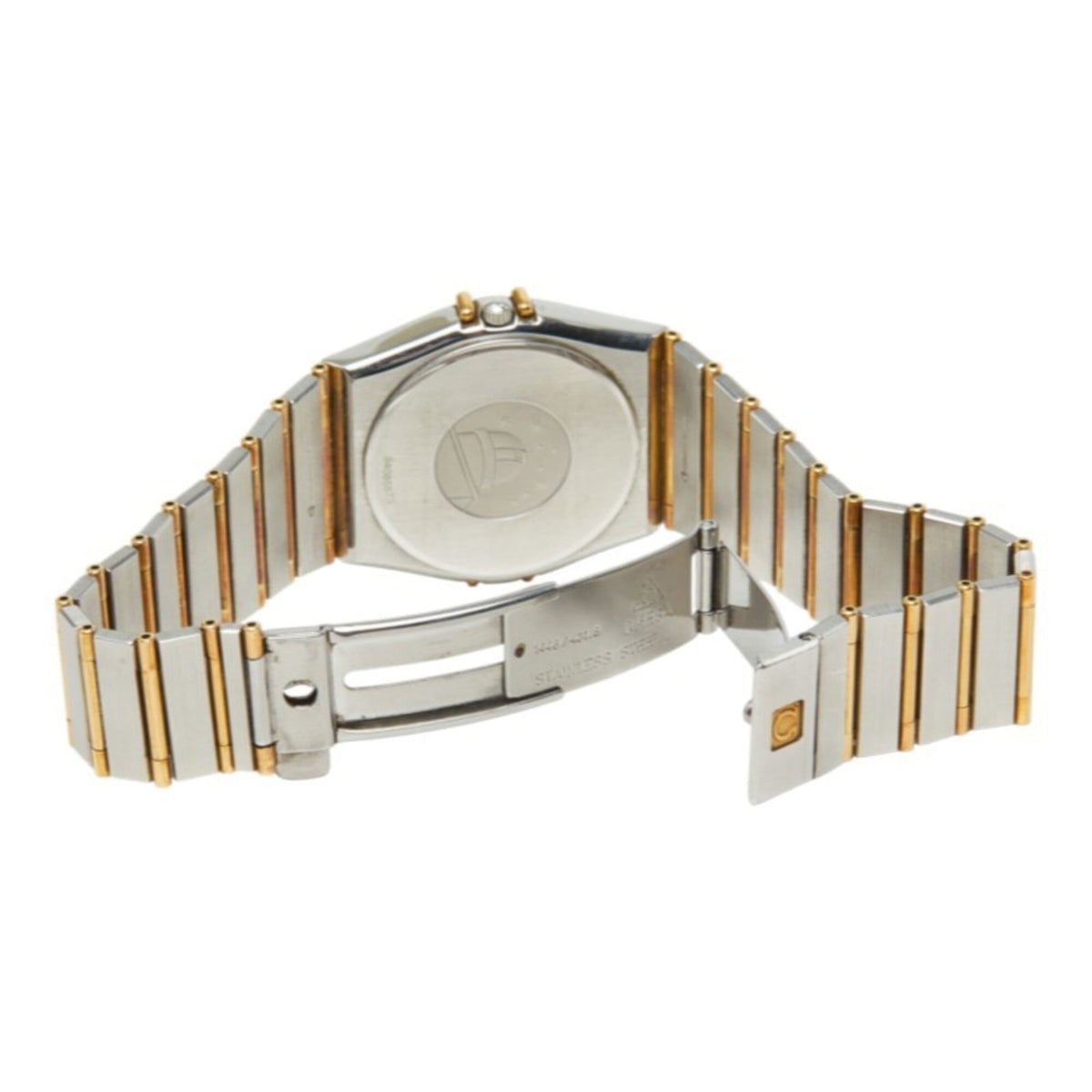 Omega Constellation 1210.1 mit goldenem Zifferblatt, 32 mm Uhr