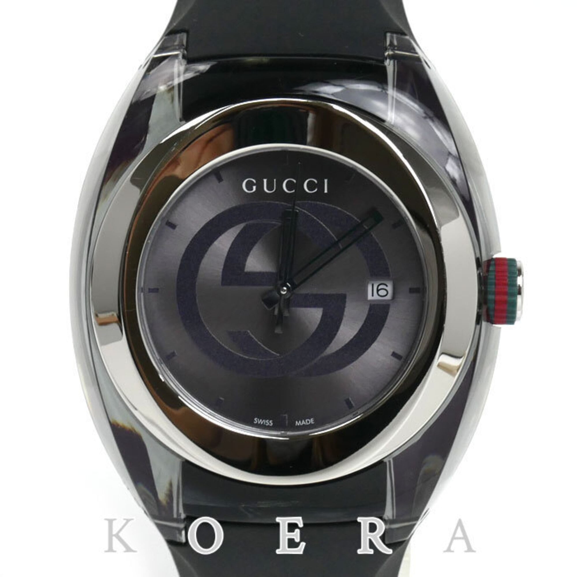 Montre Gucci Sync à piles YA137116, cadran de 46 mm