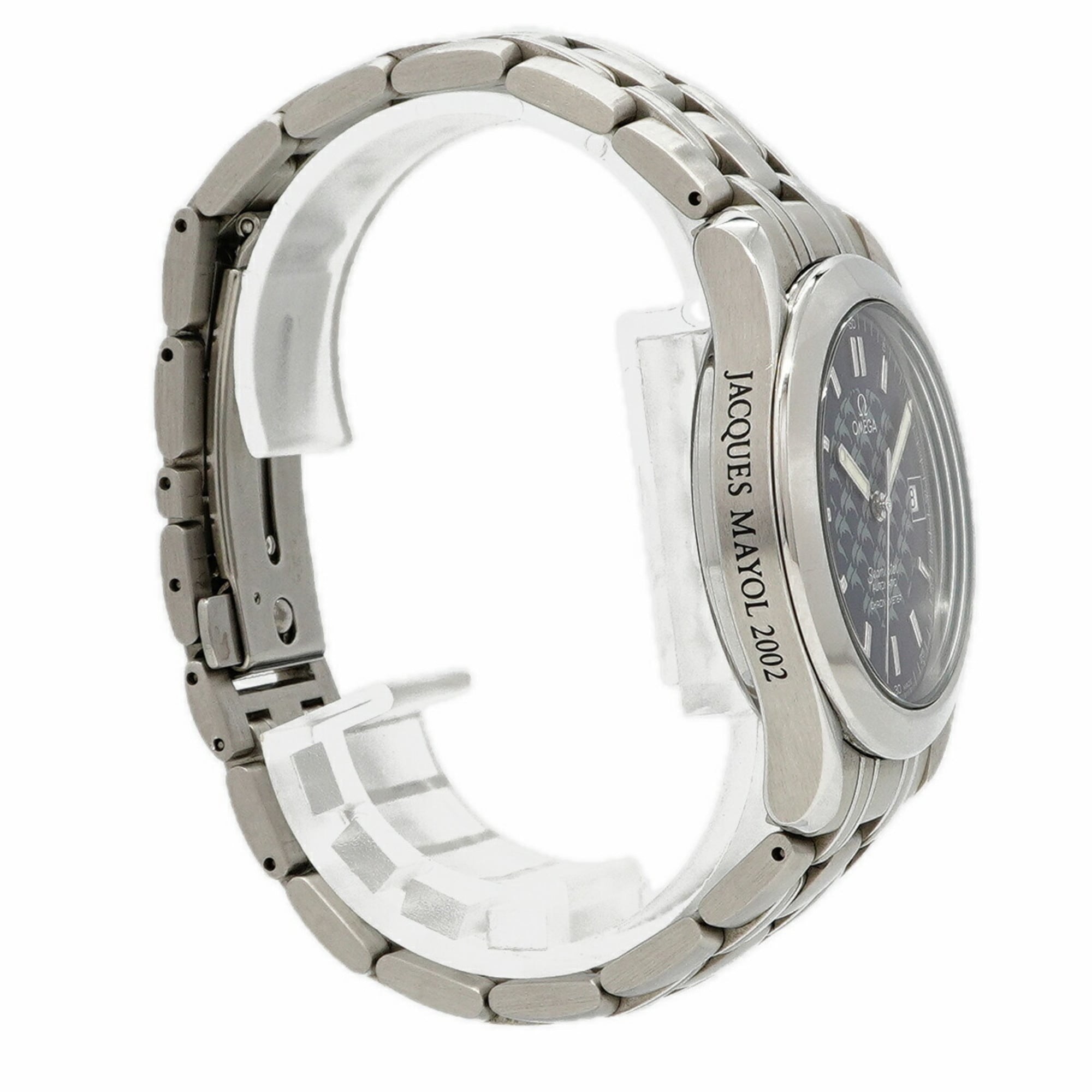 Omega Seamaster Jacques Mayol Limited Edition of 3500 pieces worldwide, 2508.80, Blue Dial Men's Watch