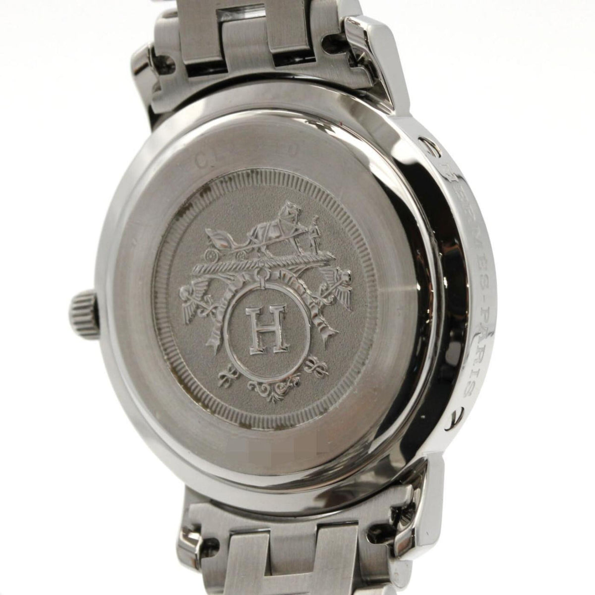 Hermes Clipper CL4.210 White Dial 24mm Watch