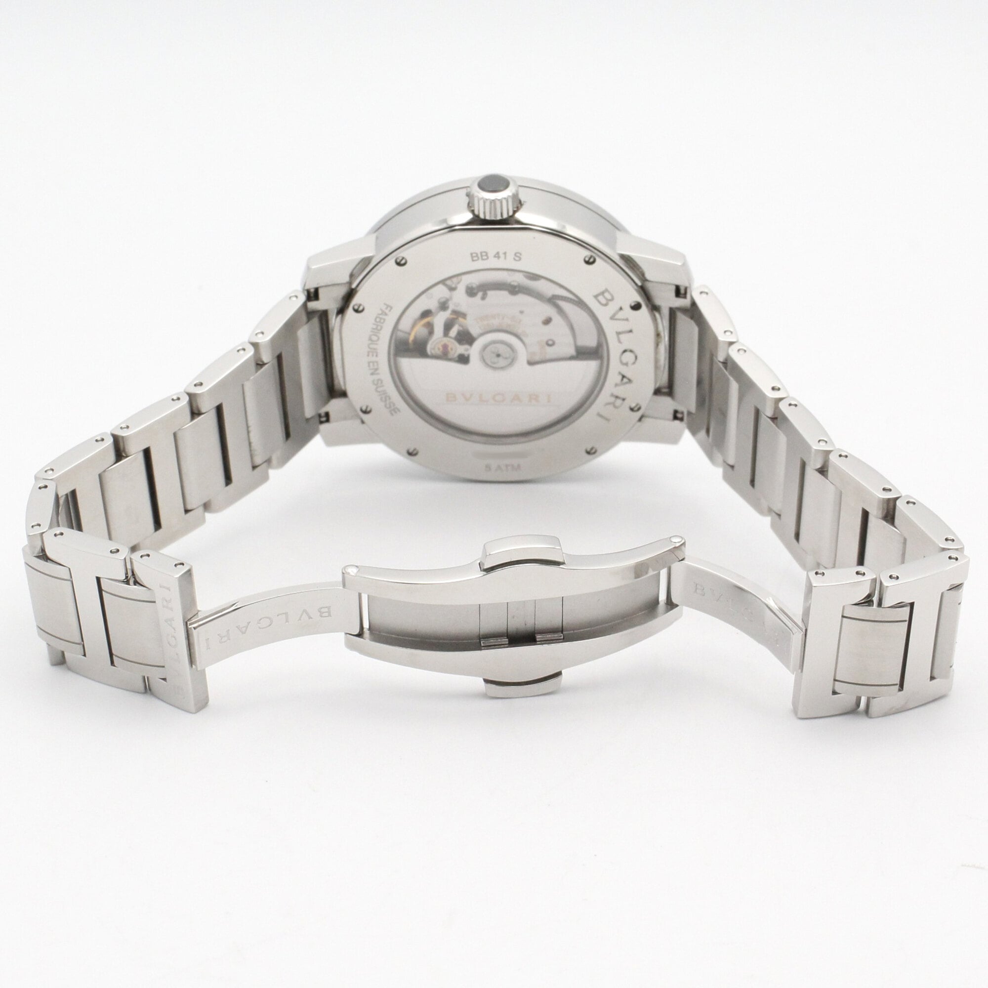 Bulgari BVLGARI Stainless Steel White BB41S