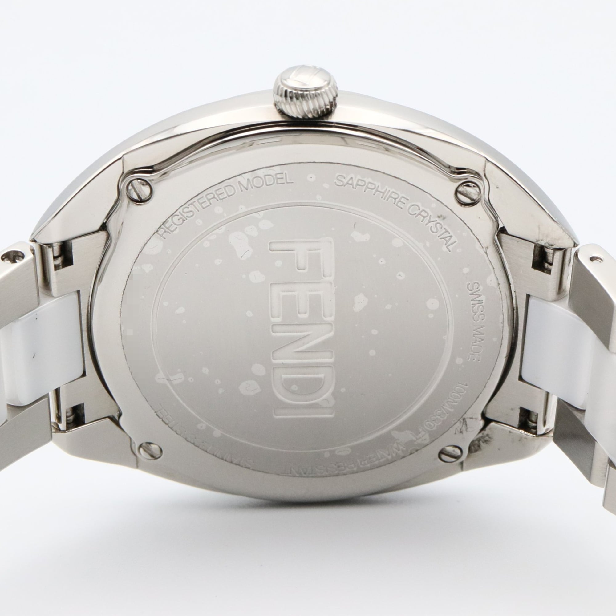 Fendi Bugs Monster-horloge, roestvrij staal, dames, zwart, 21000M