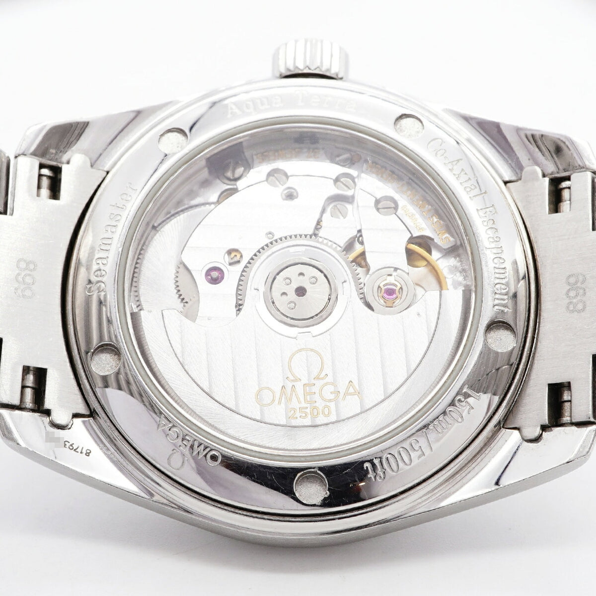Omega Seamaster Aqua Terra Co-Axial 2503.5 Black Dial 36mm Watch