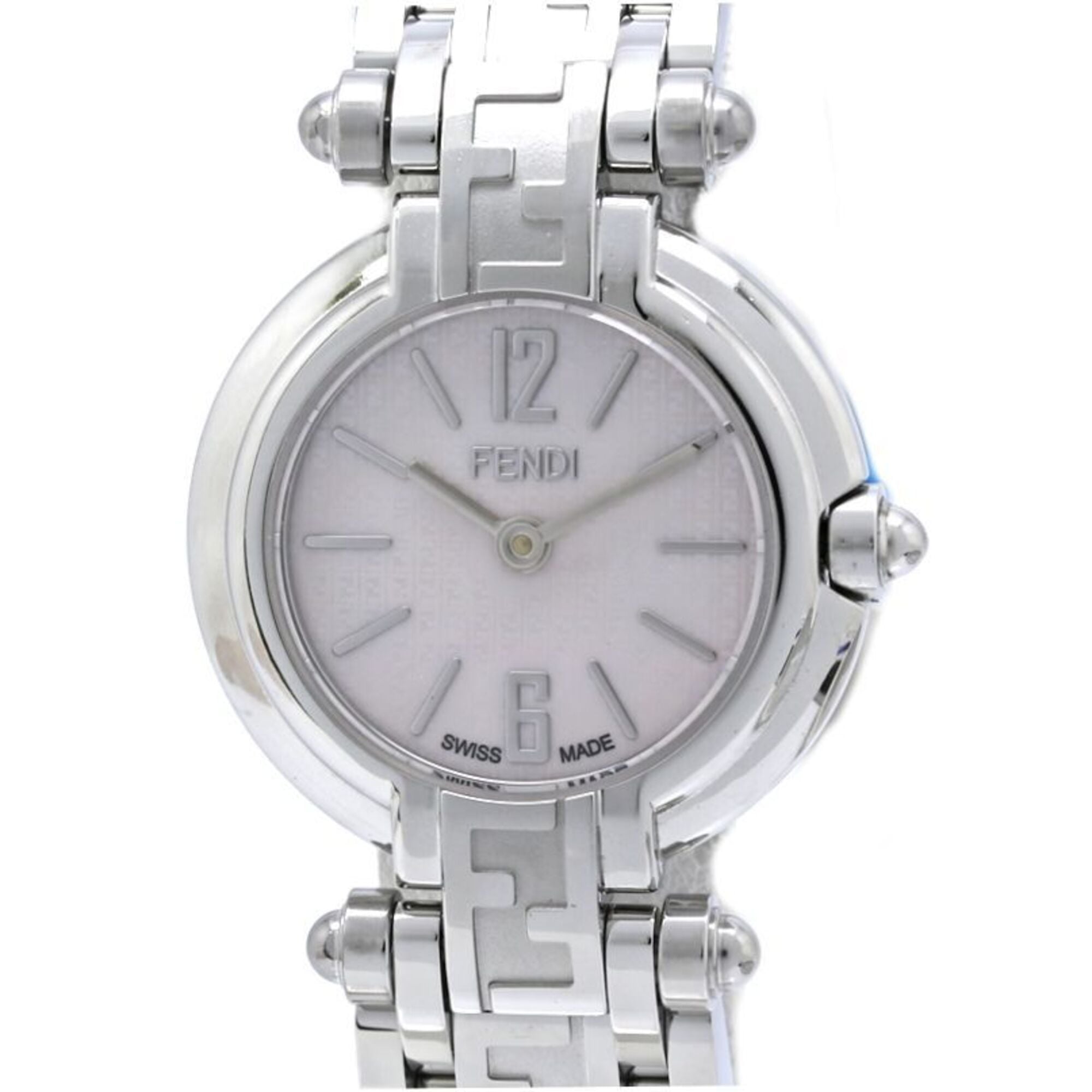 Fendi Zucca F79270L 750L Pink Dial 25mm Watch