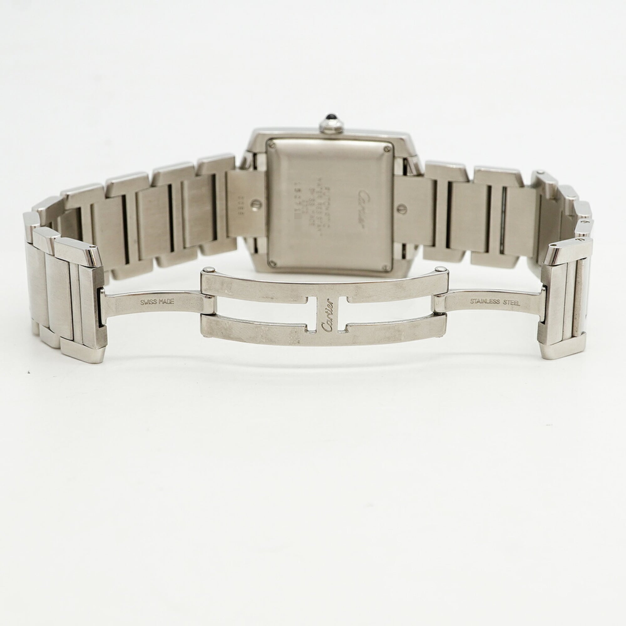 Cartier Tank W51002Q3 Silver Dial 28mm Watch