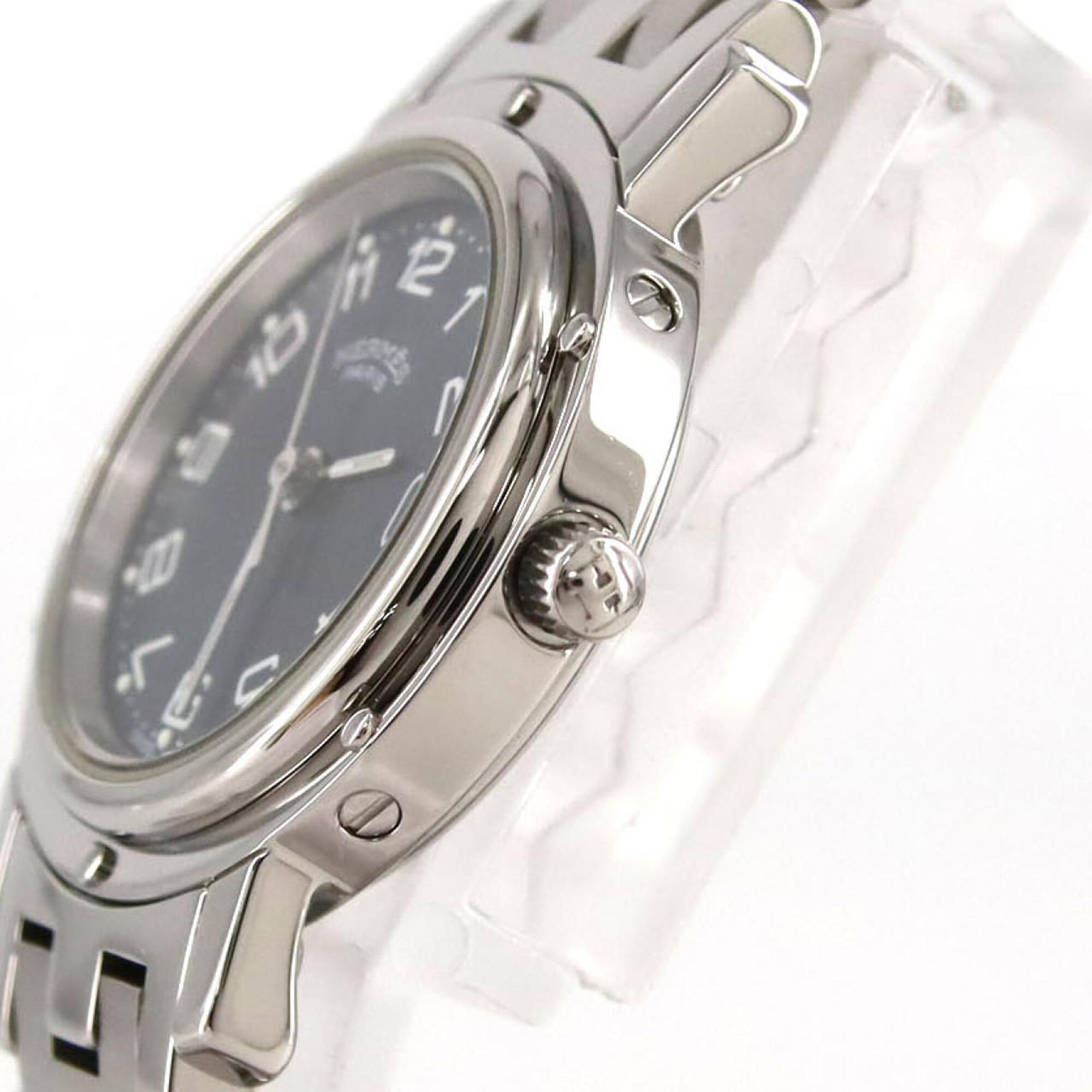 Hermes Clipper CL4.210 Blue Dial 24mm Watch