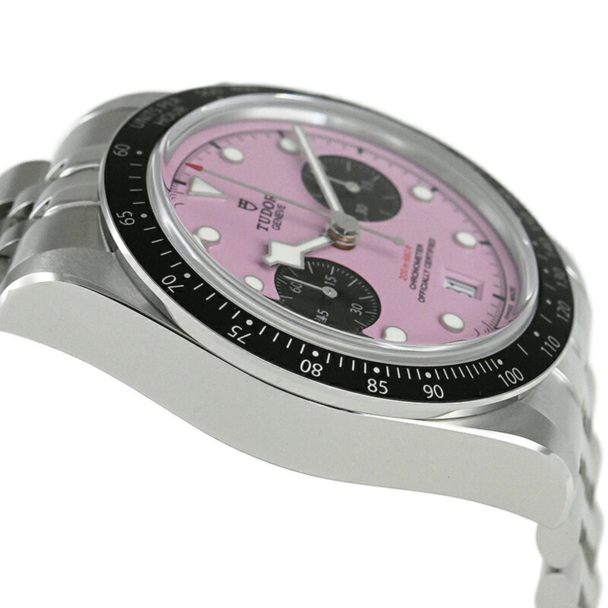 Tudor Black Bay Chrono 79360N Black, Pink Dial 41mm Watch