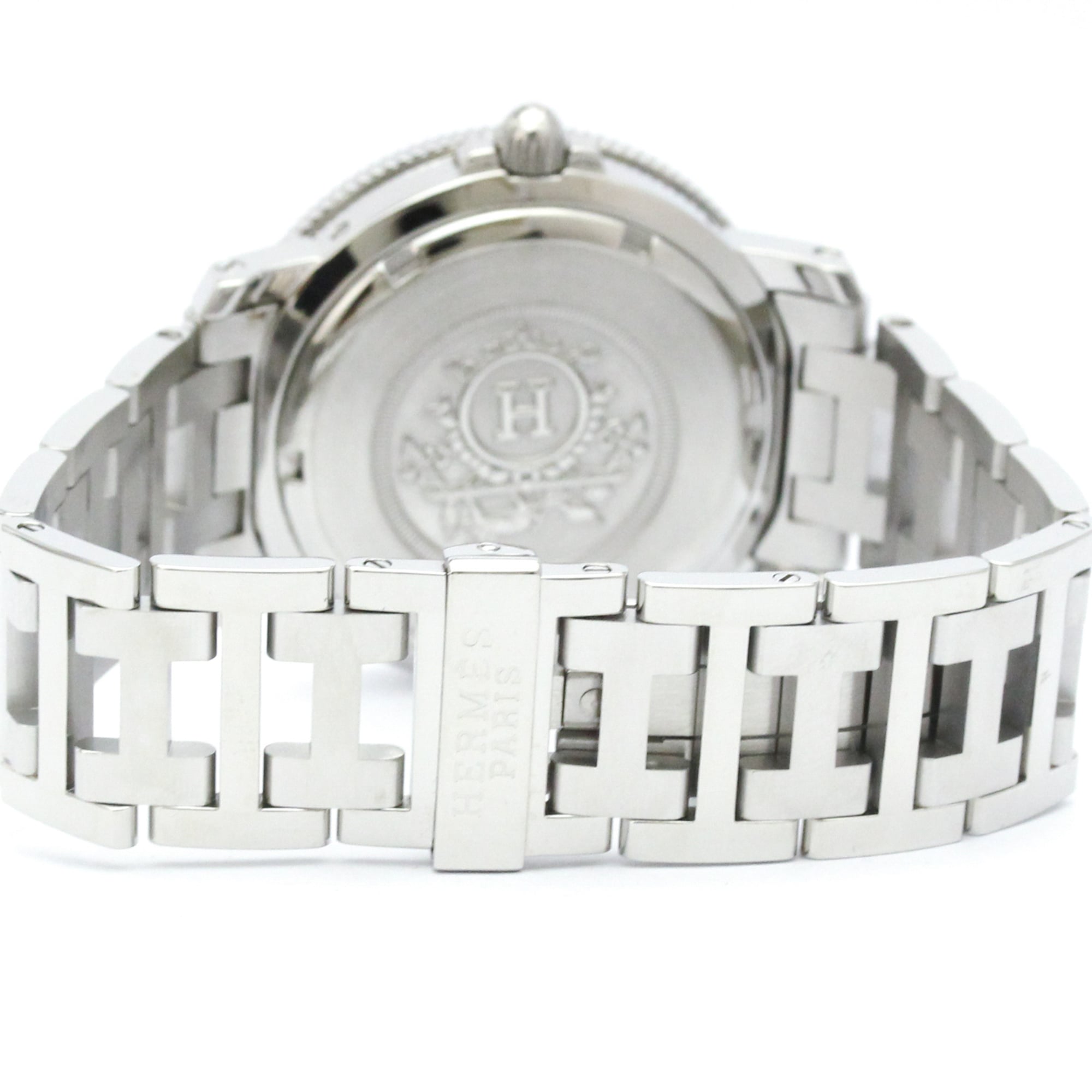 Hermes Clipper CL7.710 White Dial 37mm Watch