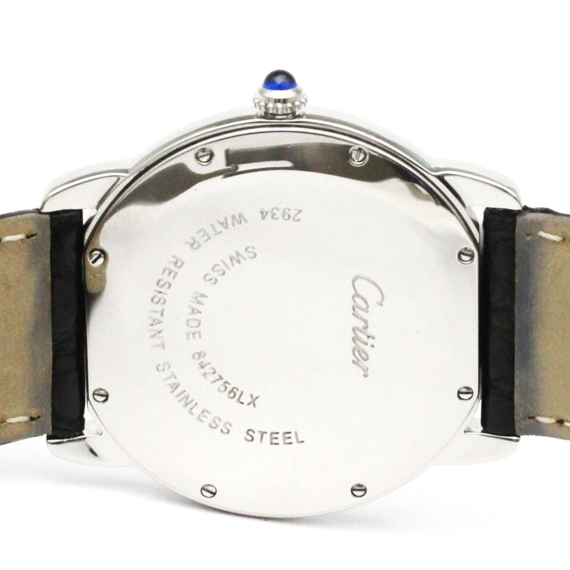 Cartier Ronde Solo W6700255 Silber Zifferblatt 36 mm Uhr