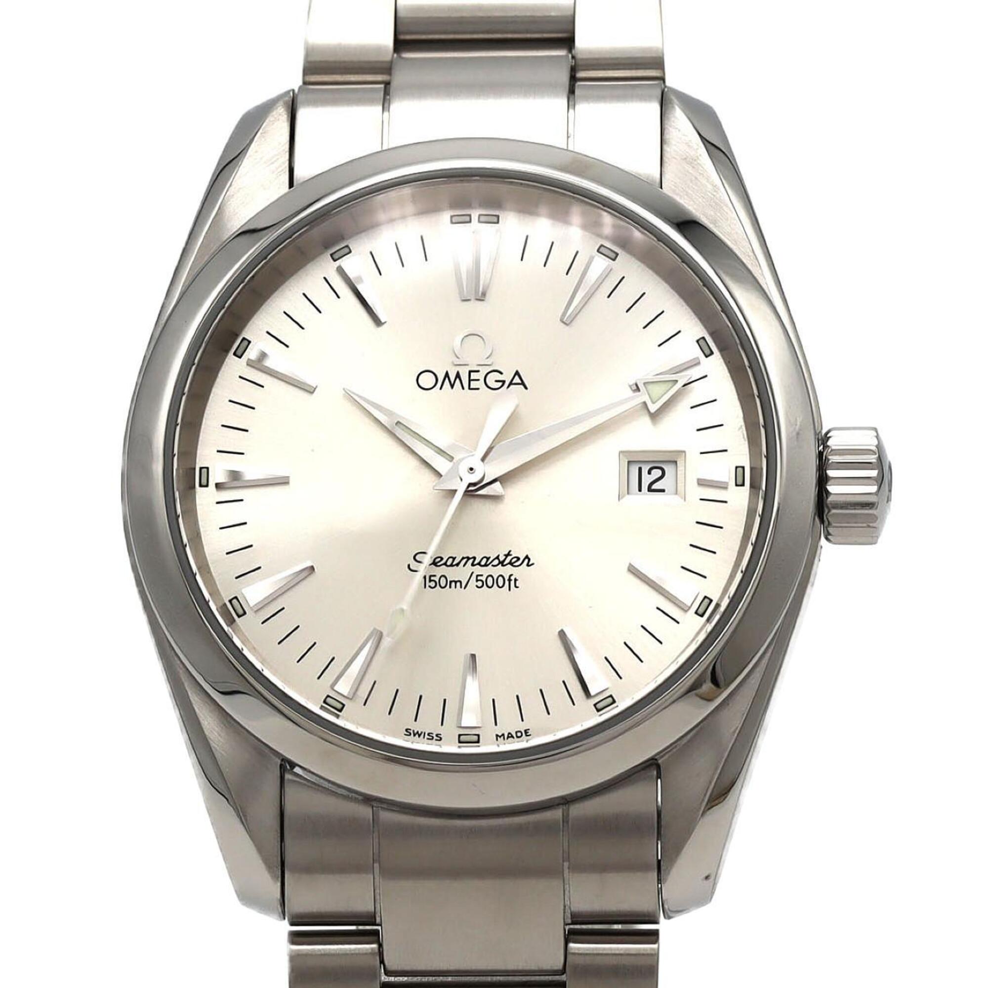 Omega Seamaster Aqua Terra 2518.3 Silver Dial 36mm Watch