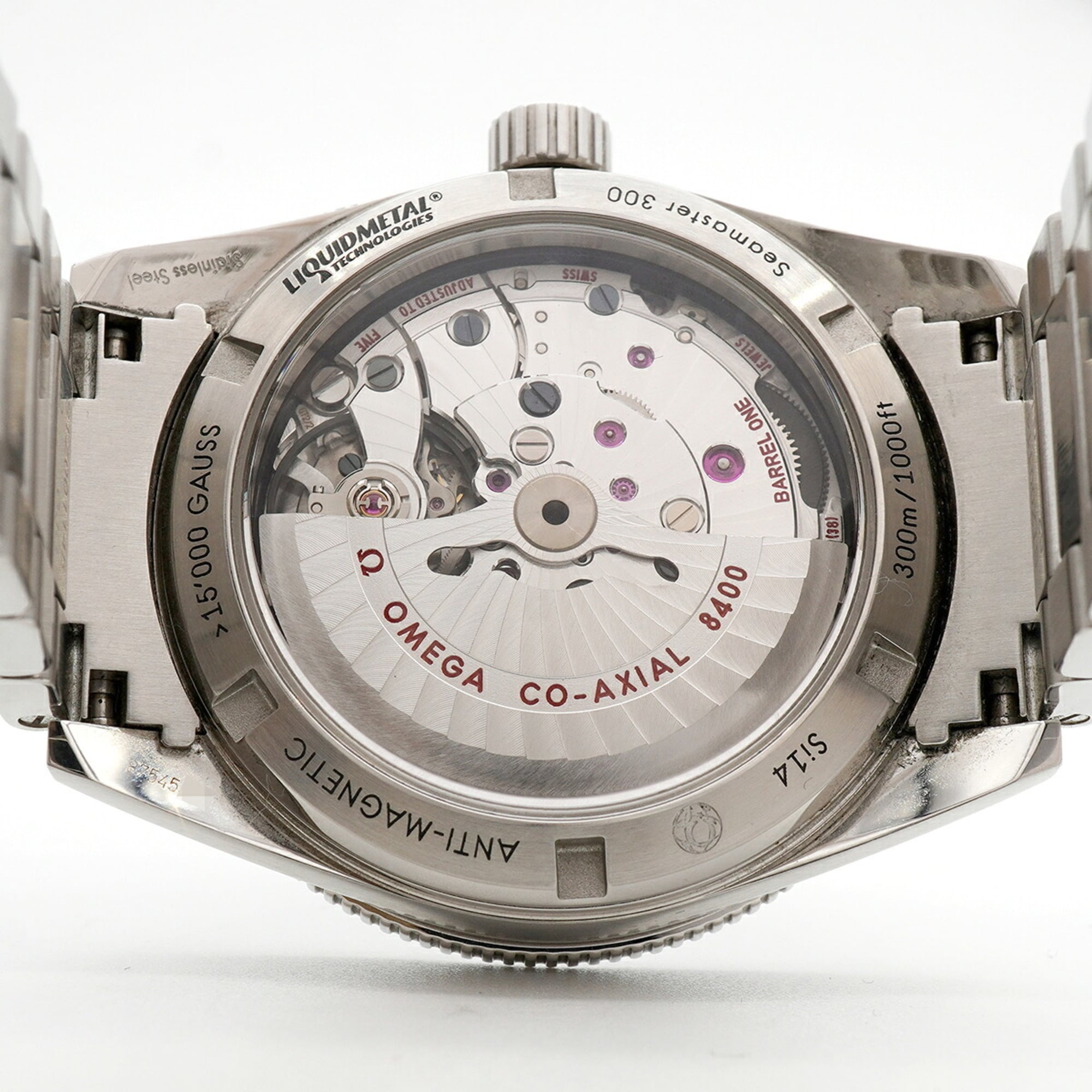 Omega Seamaster 300 Master Co-Axial 233.30.41.21.01.001 Black Dial 40mm Watch