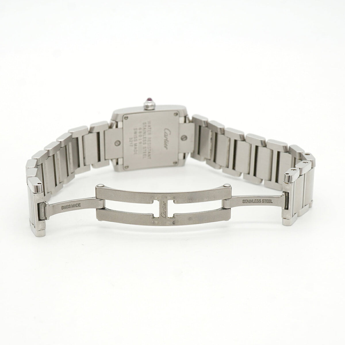 Cartier Tank Française SM W51028Q3 Pink Dial 20mm Watch