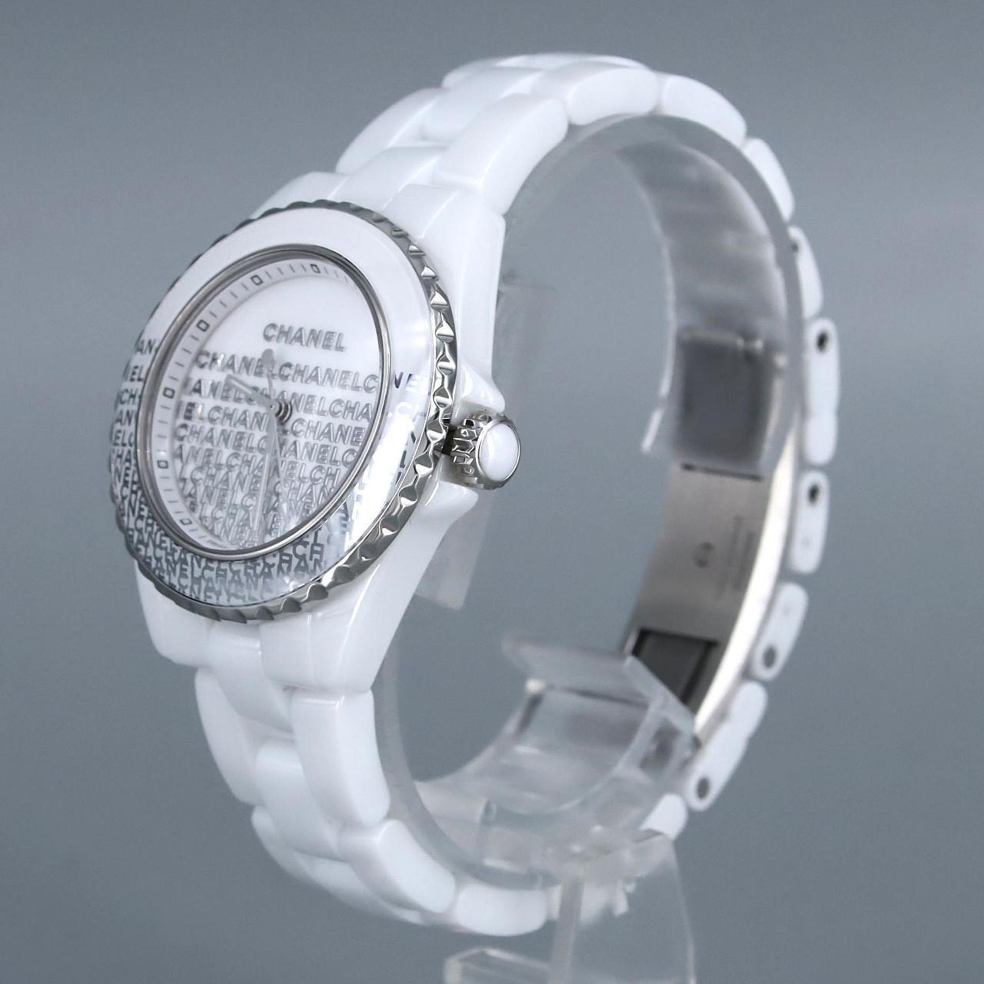 Chanel J12 Wanted de 33mm Ceramic H7419 Wristwatch Quartz