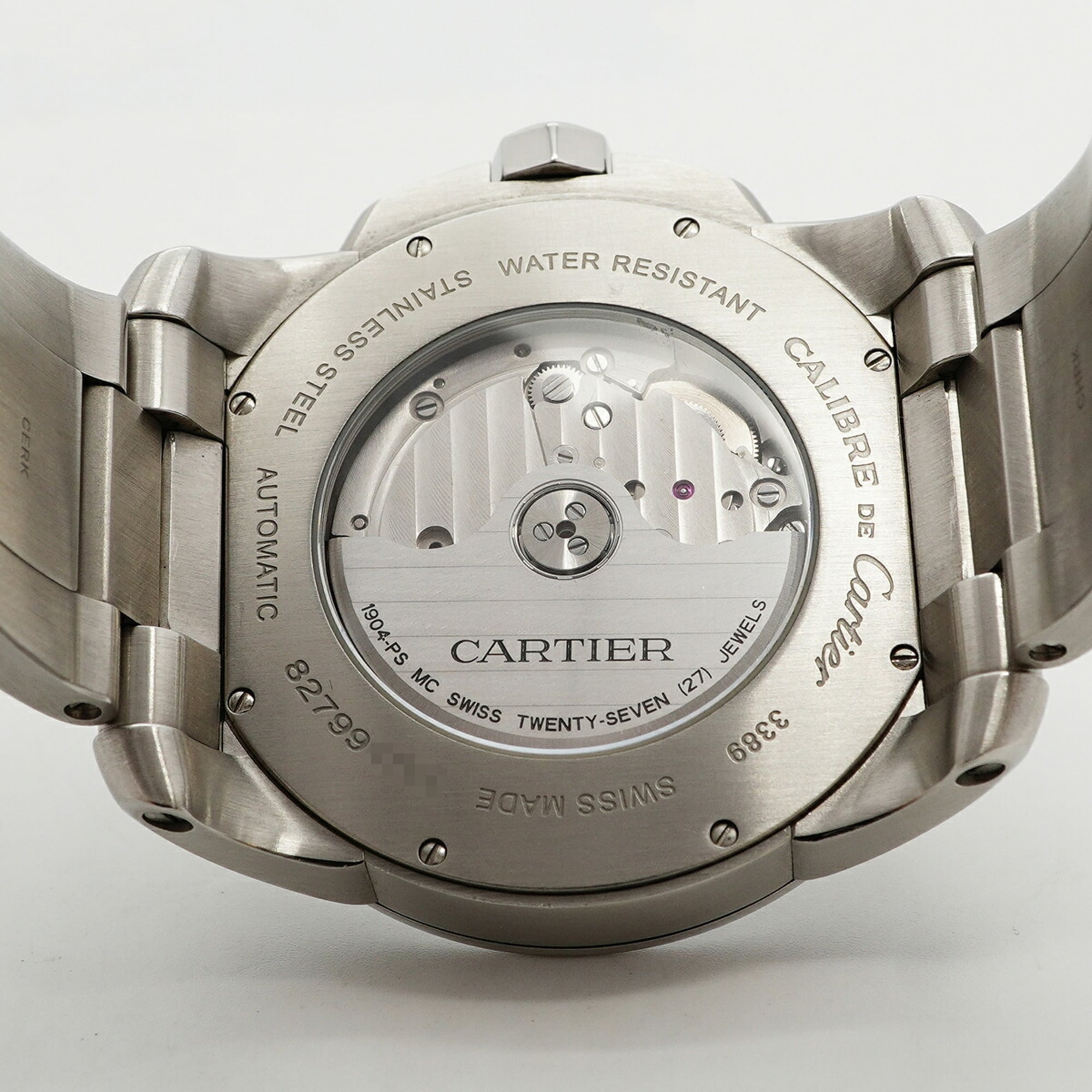 Cartier Calibre W7100015 Silver Dial
