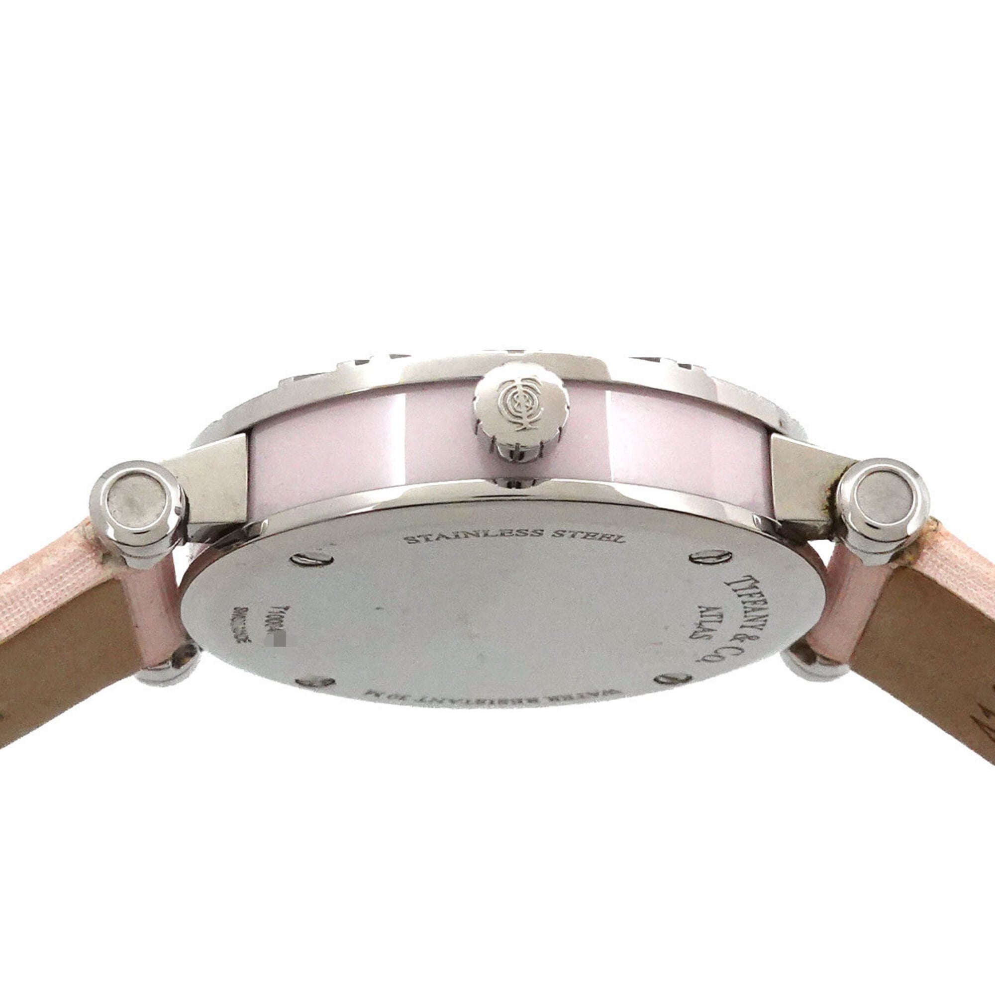 Tiffany Atlas Z1300 11 11A31A41A Pink Dial 30mm Watch
