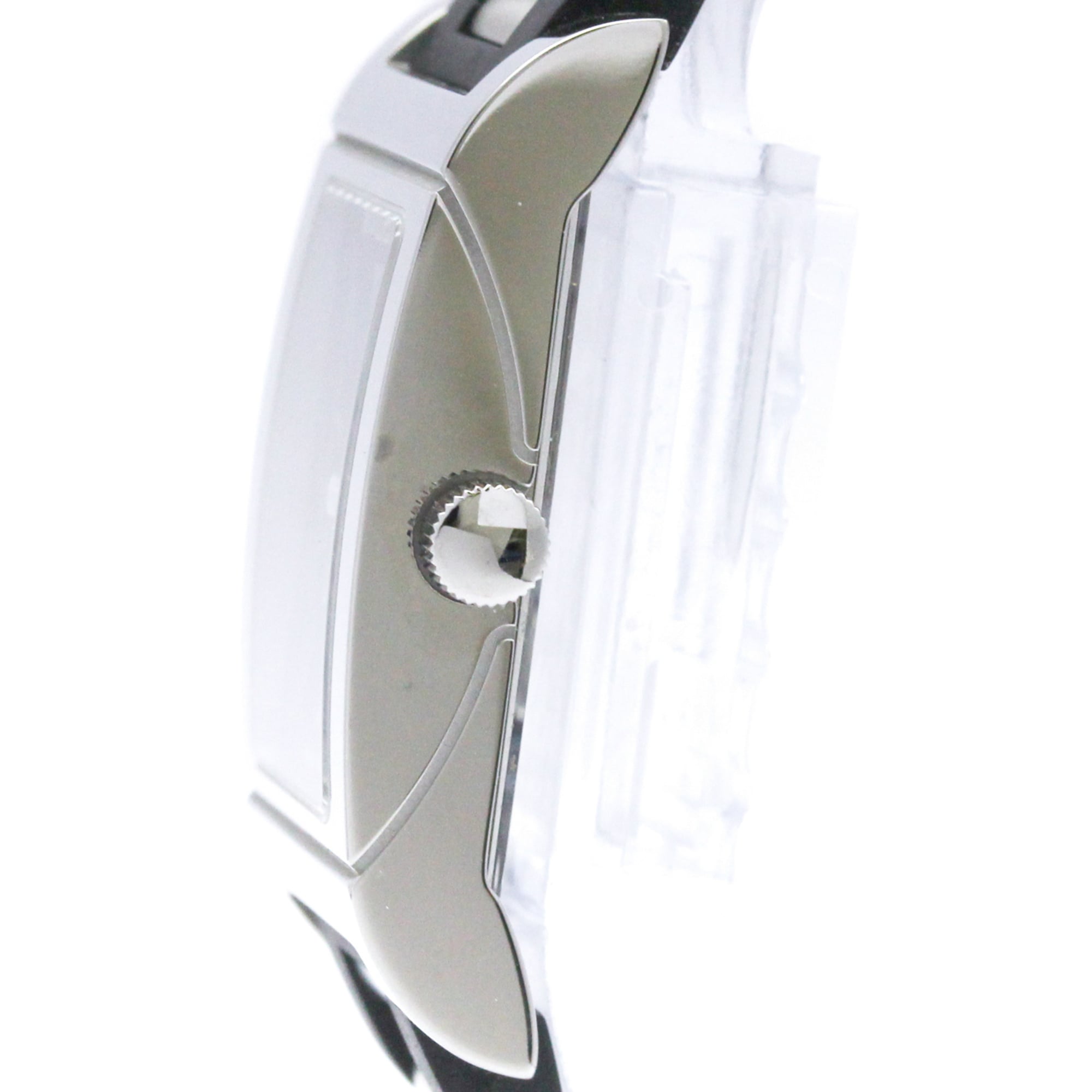 BVLGARI Rettangolo roestvrijstalen quartz dameshorloge RT39S