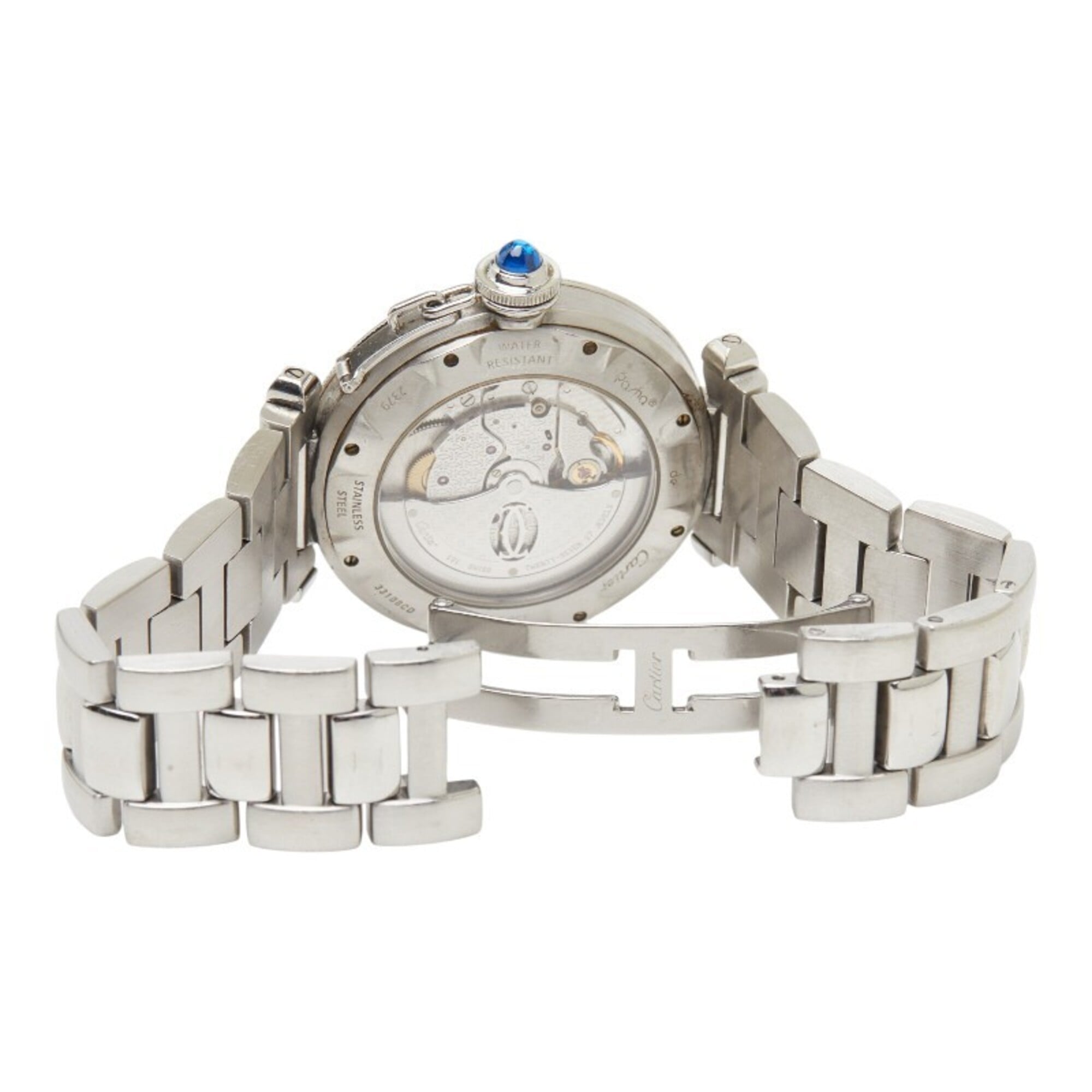 Cartier Pasha de Pronger W31040H3 White Dial 38mm Watch