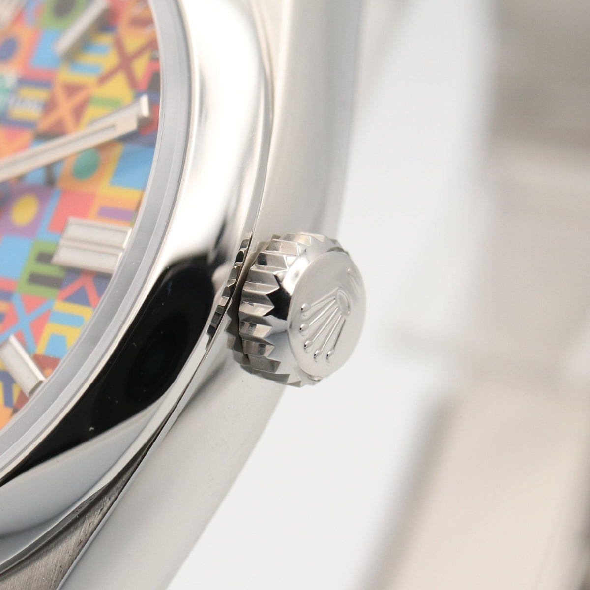 Rolex Oyster Perpetual 36 126000 Mehrfarbiges Zifferblatt 36 mm Uhr