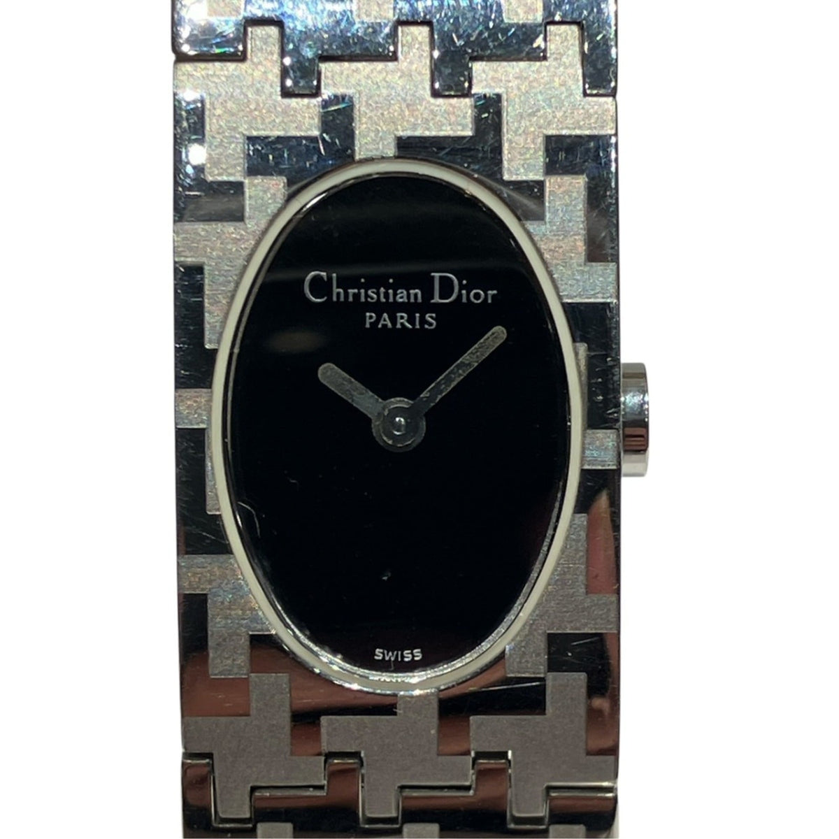 Christian Dior Miss D70-100 horloge met zwarte wijzerplaat, 15 mm
