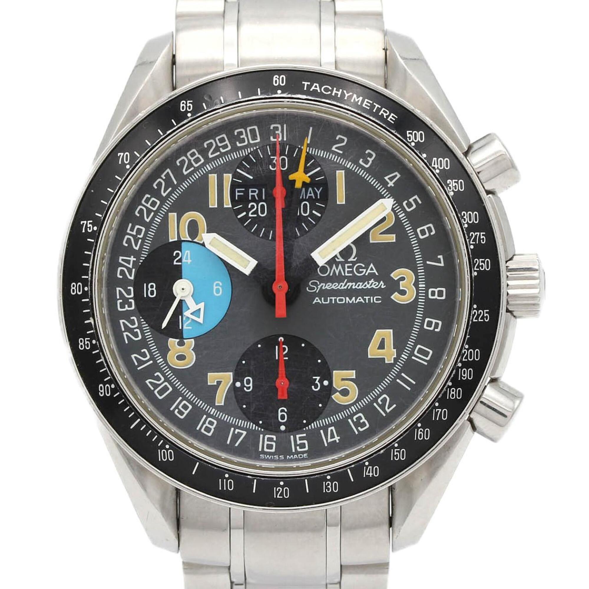Montre Omega Speedmaster Mark 40 AM PM 3520.53 Noir, cadran gris 39mm